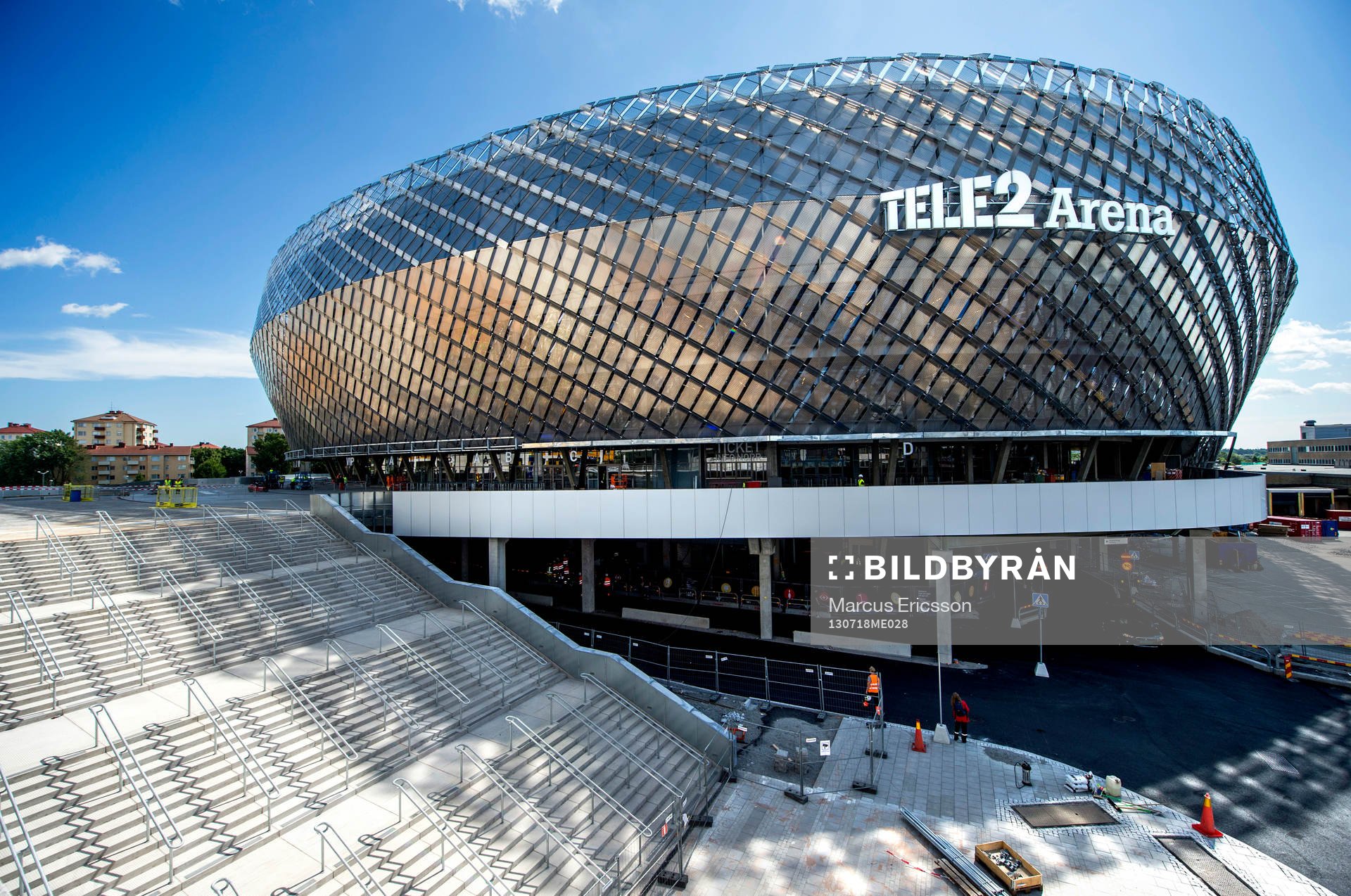 Visning av nya Tele2 Arena
