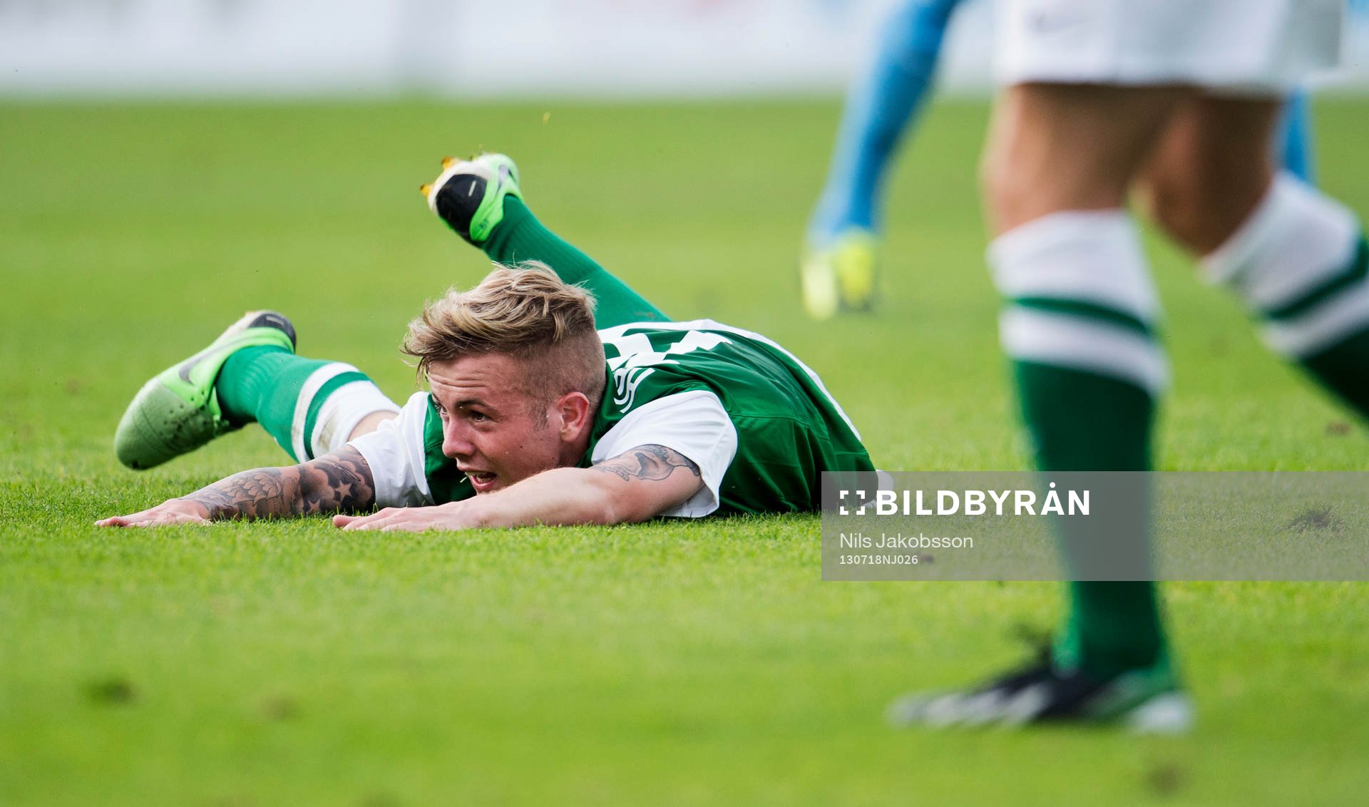 Hibernian FCs Daniel Handling deppar