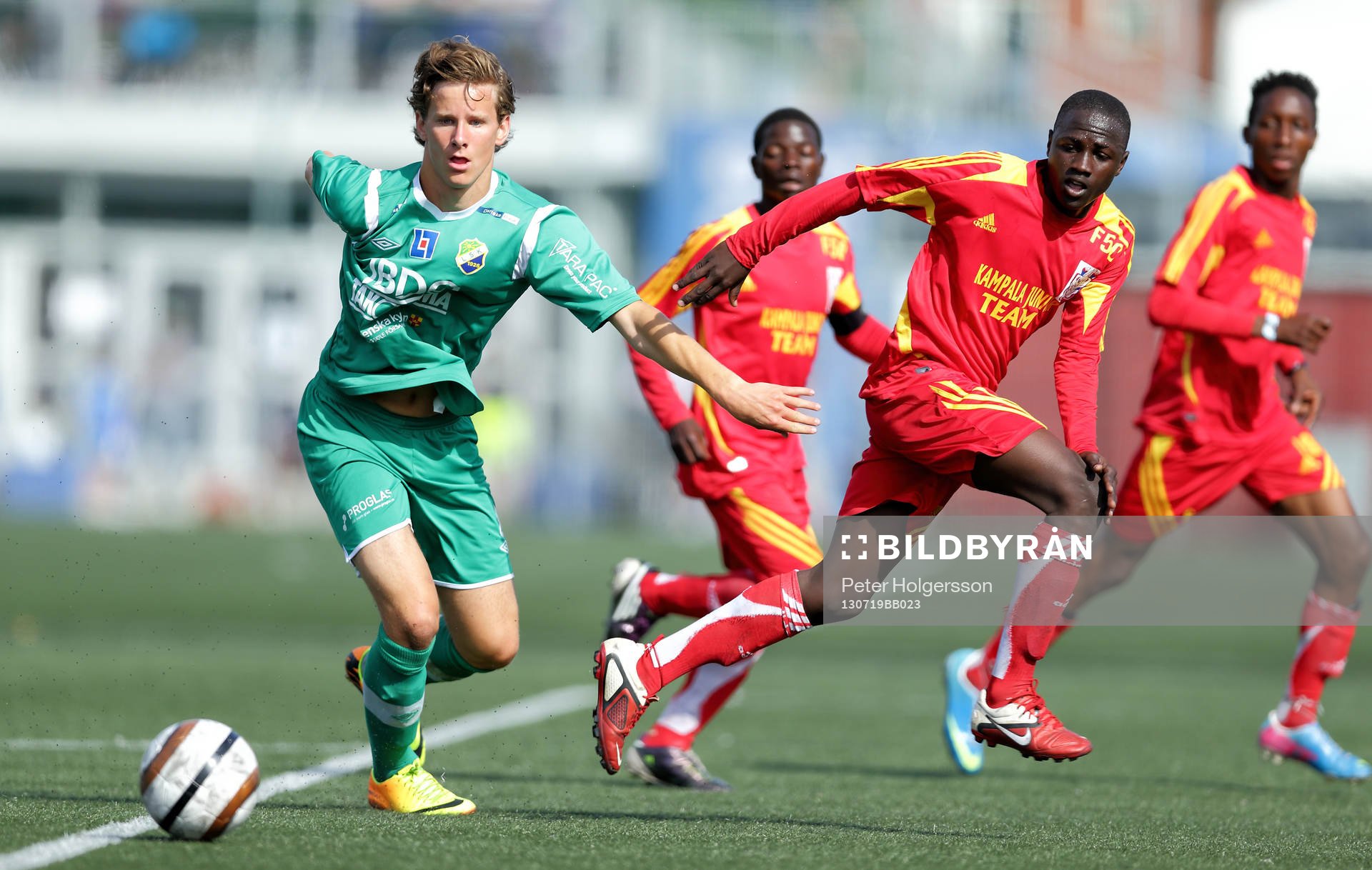 Ljungskile mot Kampala Junior Team