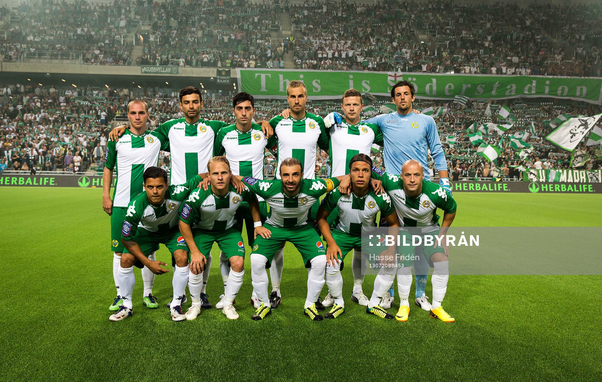 Hammarbys startelva i fotbollsmatchen i Superettan mellan