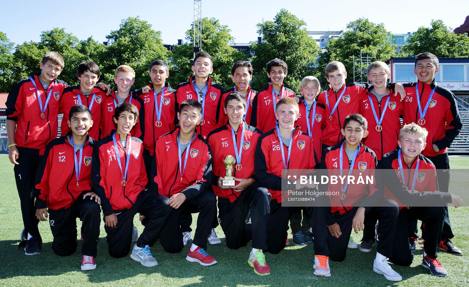 Trean i klassen B14 Dallas Texans