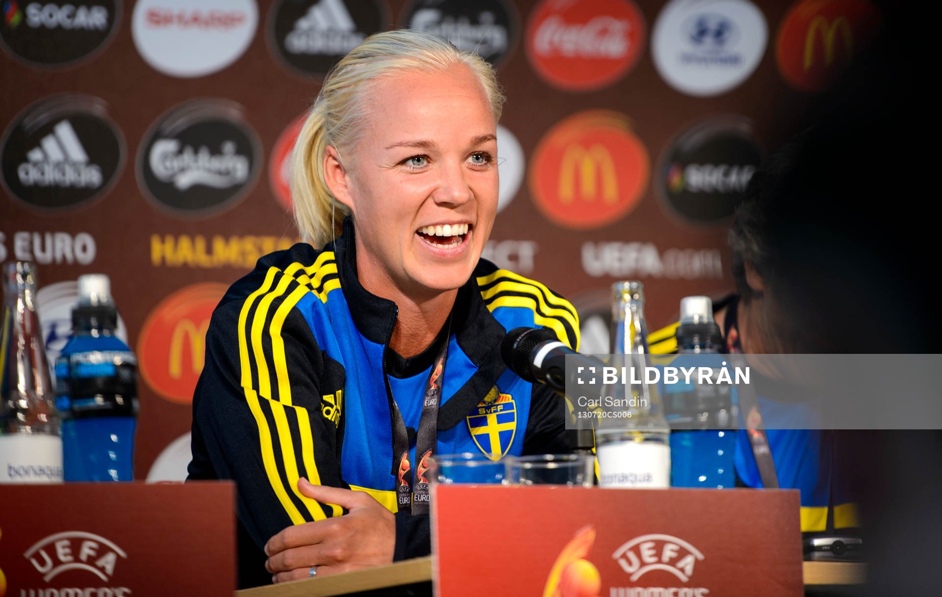 Sveriges Caroline Seger var glad