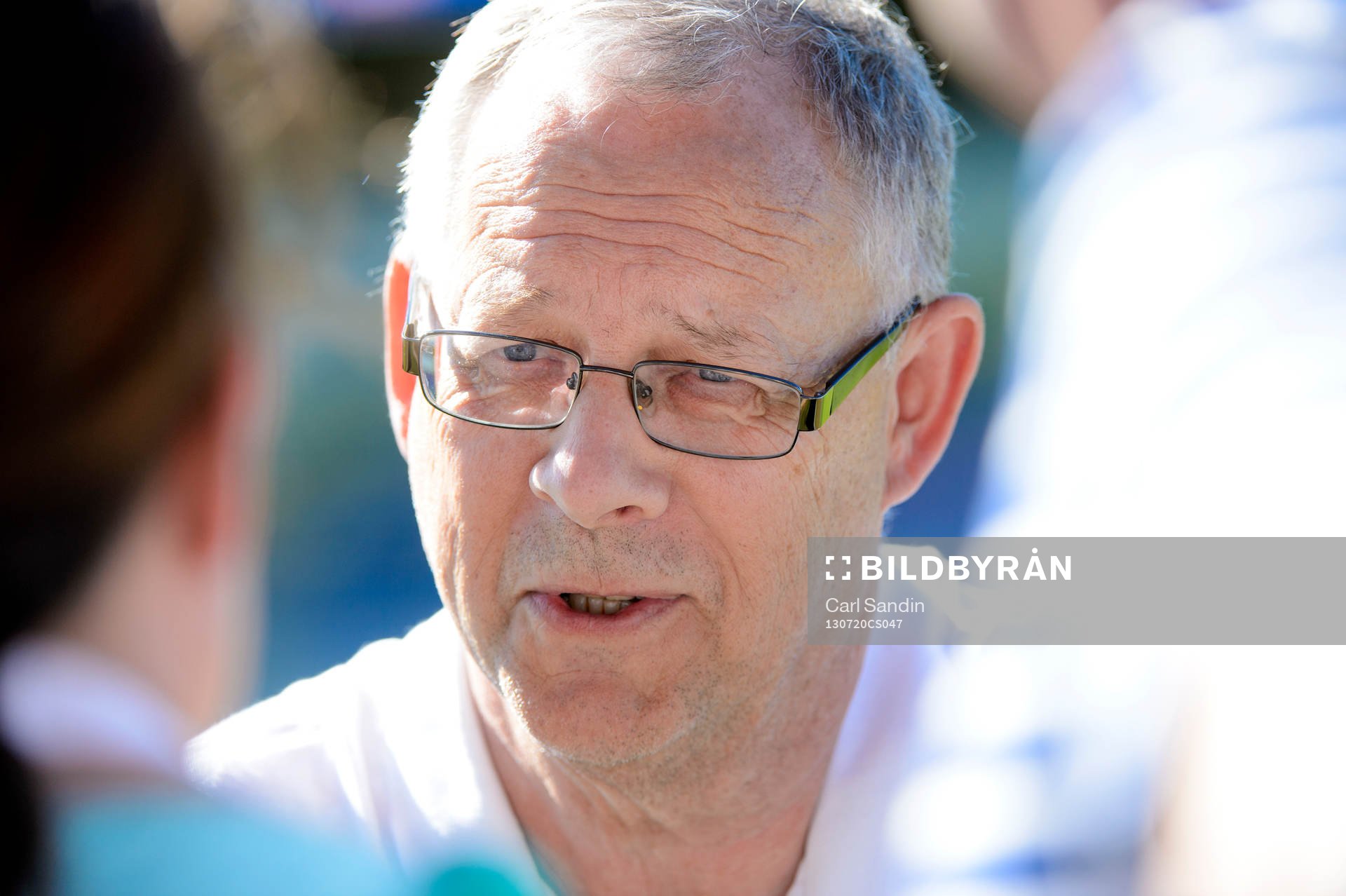 Lars Lagerbäck bli intervjuad