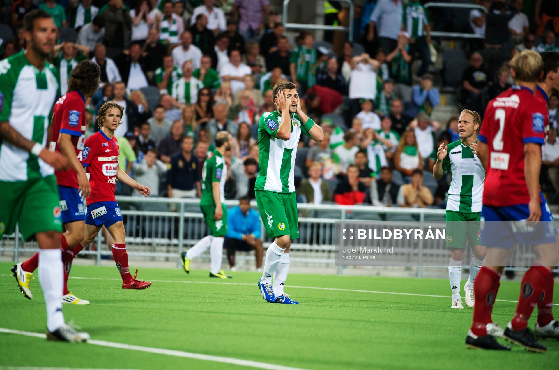 Hammarbys Christophe Lallet deppar