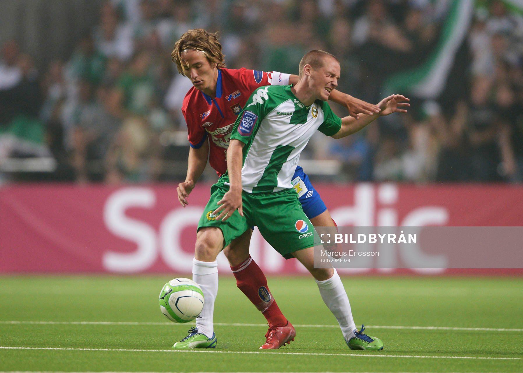 Örgrytes Jakob Lindström och Hammarbys  Christoffer