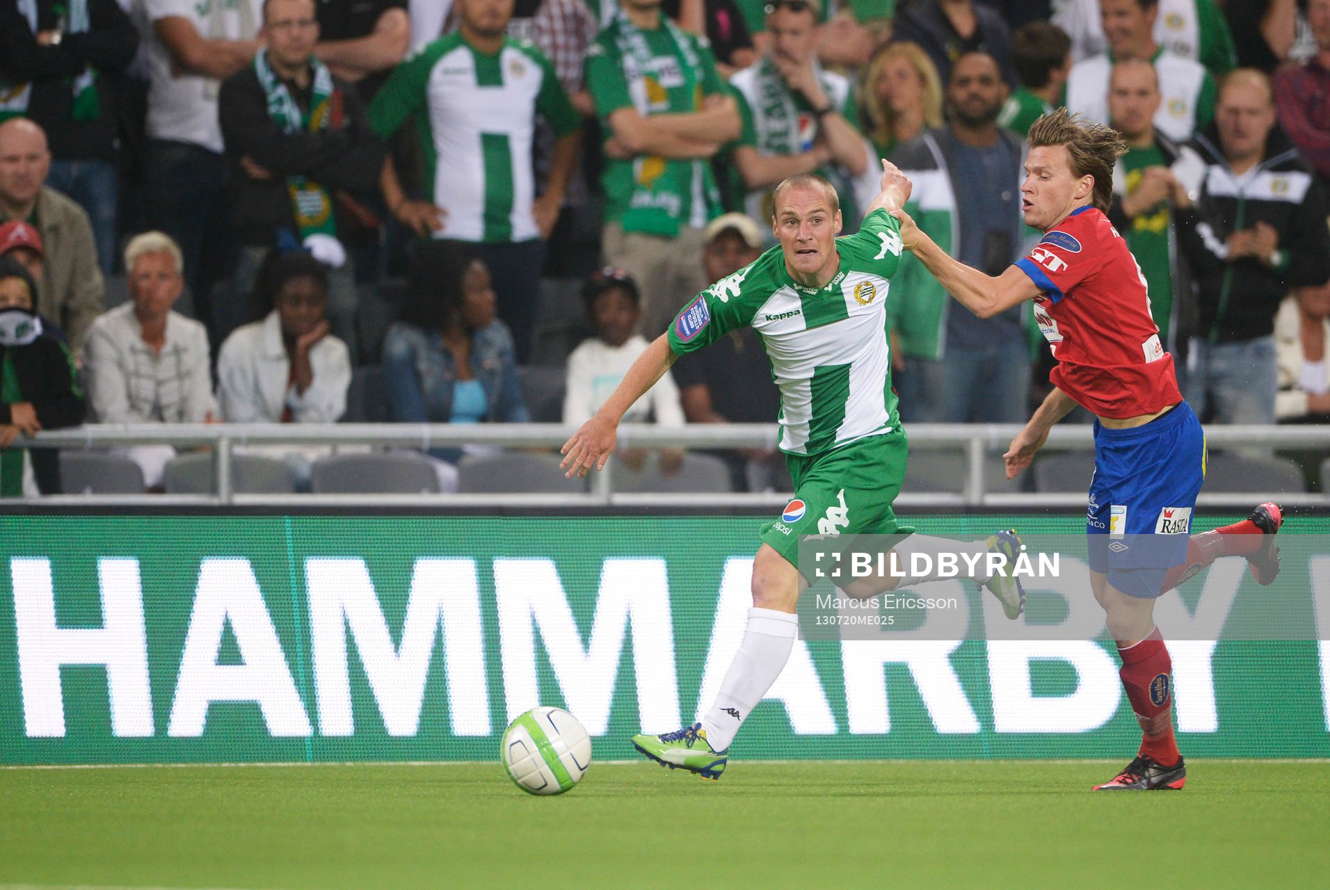 Örgrytes Jakob Lindström och Hammarbys  Christoffer