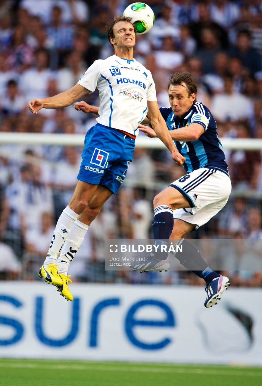 Norrköpings Lars Christian Krogh Gerson och Djurgårdens