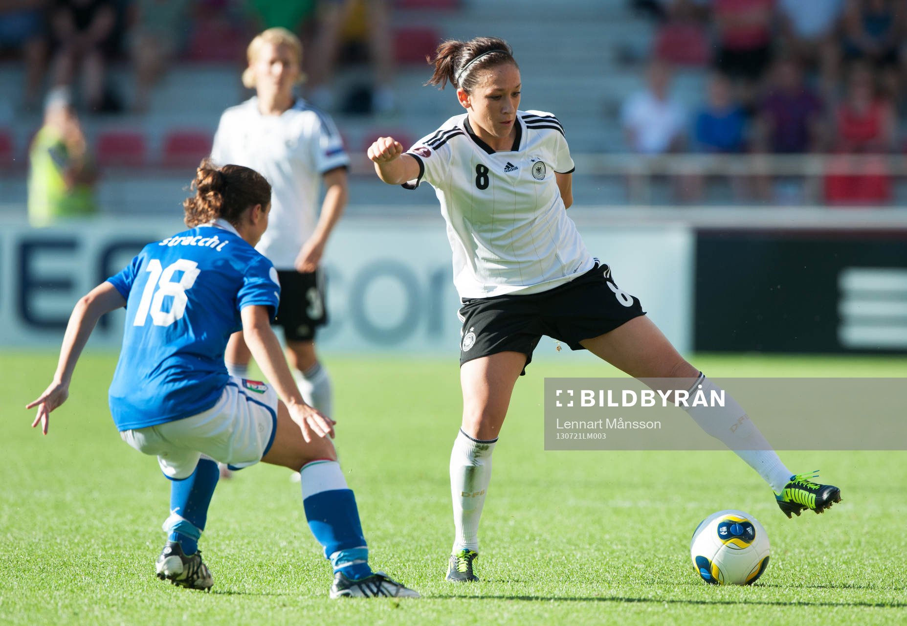 Nadine Kessler, Tyskland och Daniela Stracchi, Italien