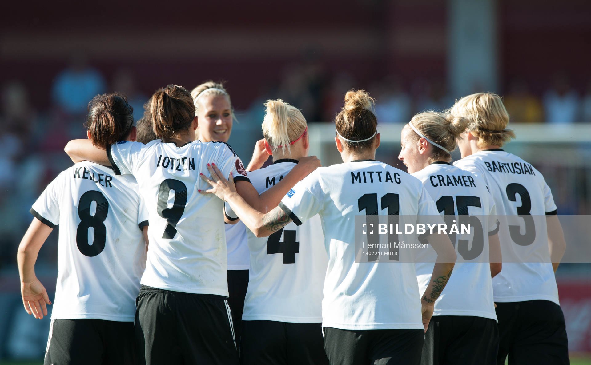 0-1, Tyskland jublar, jubel