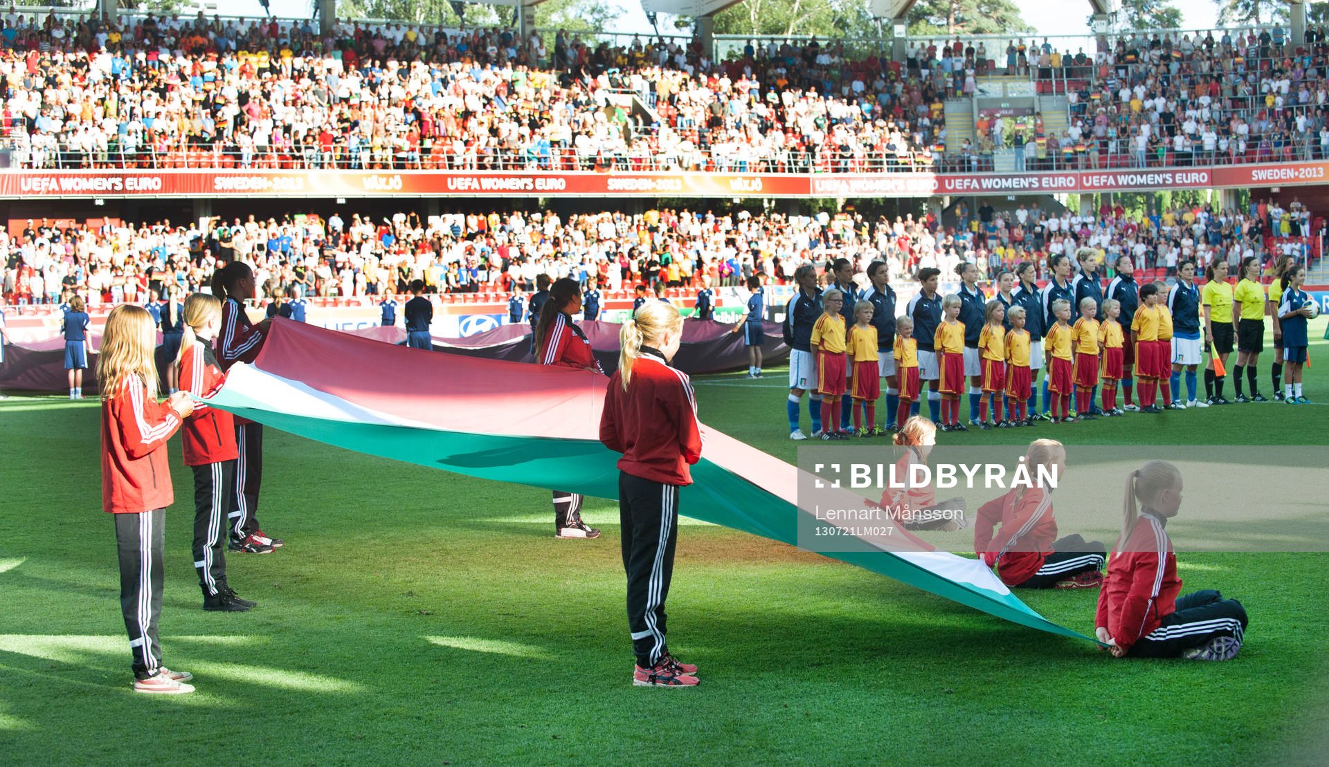 Fotboll, dam-EM, kvartsfinal, Italien - Tyskland