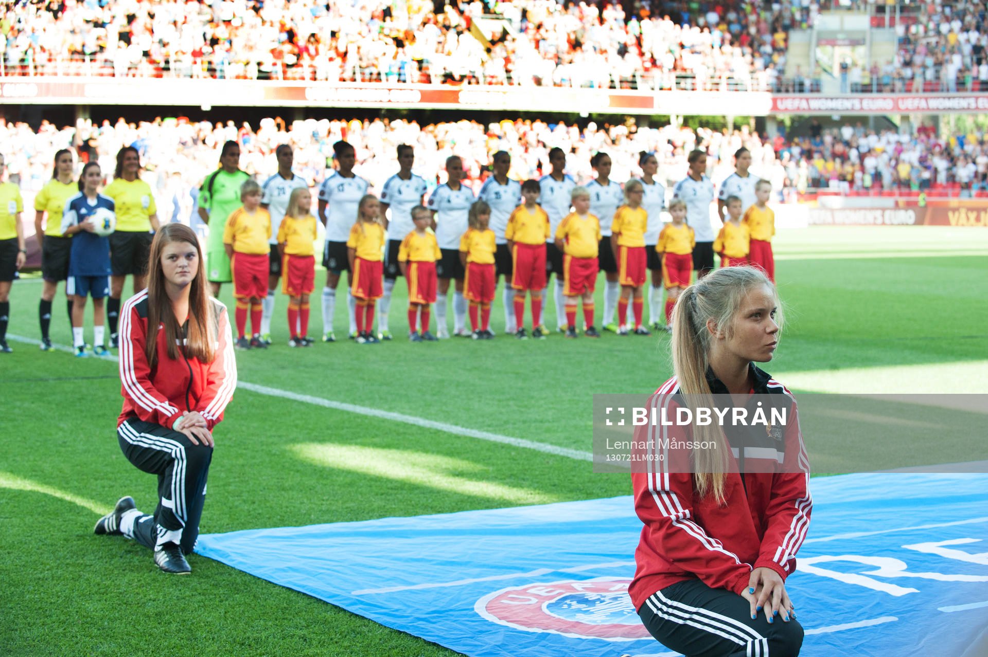Fotboll, dam-EM, kvartsfinal, Italien - Tyskland
