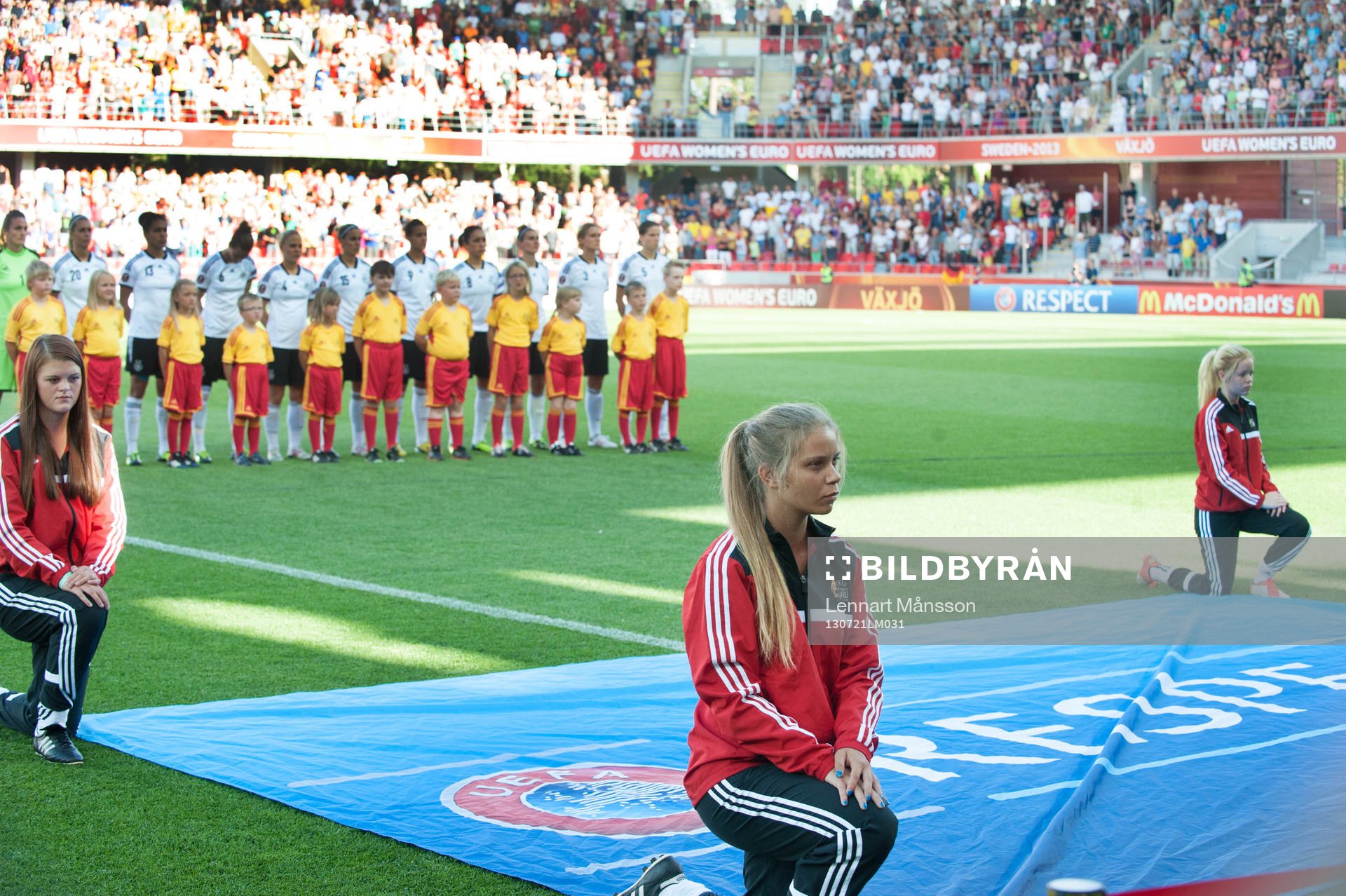 Fotboll, dam-EM, kvartsfinal, Italien - Tyskland