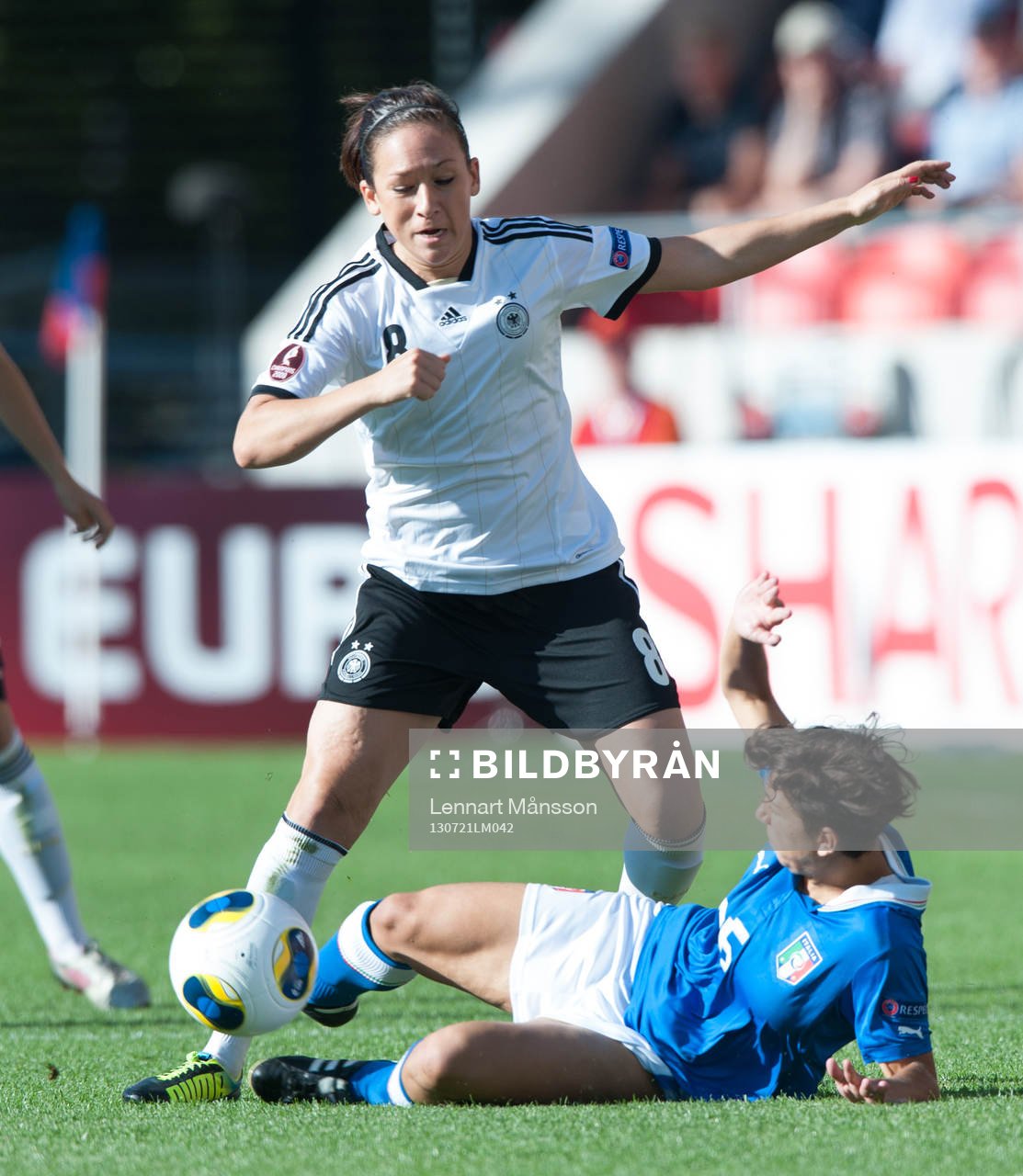 Elisa Bartoli, Italien, stoppar Nadine Kessler, Tyskland