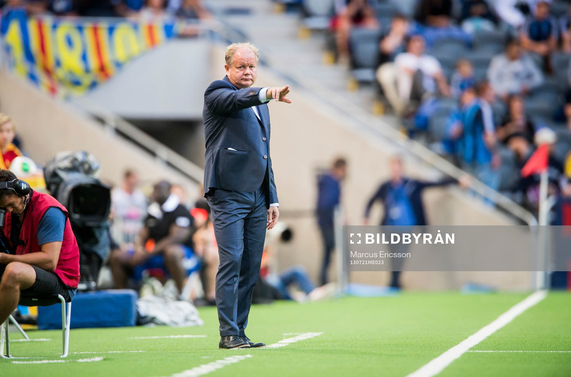 Djurgårdens tränare Per-Mathias Högmo