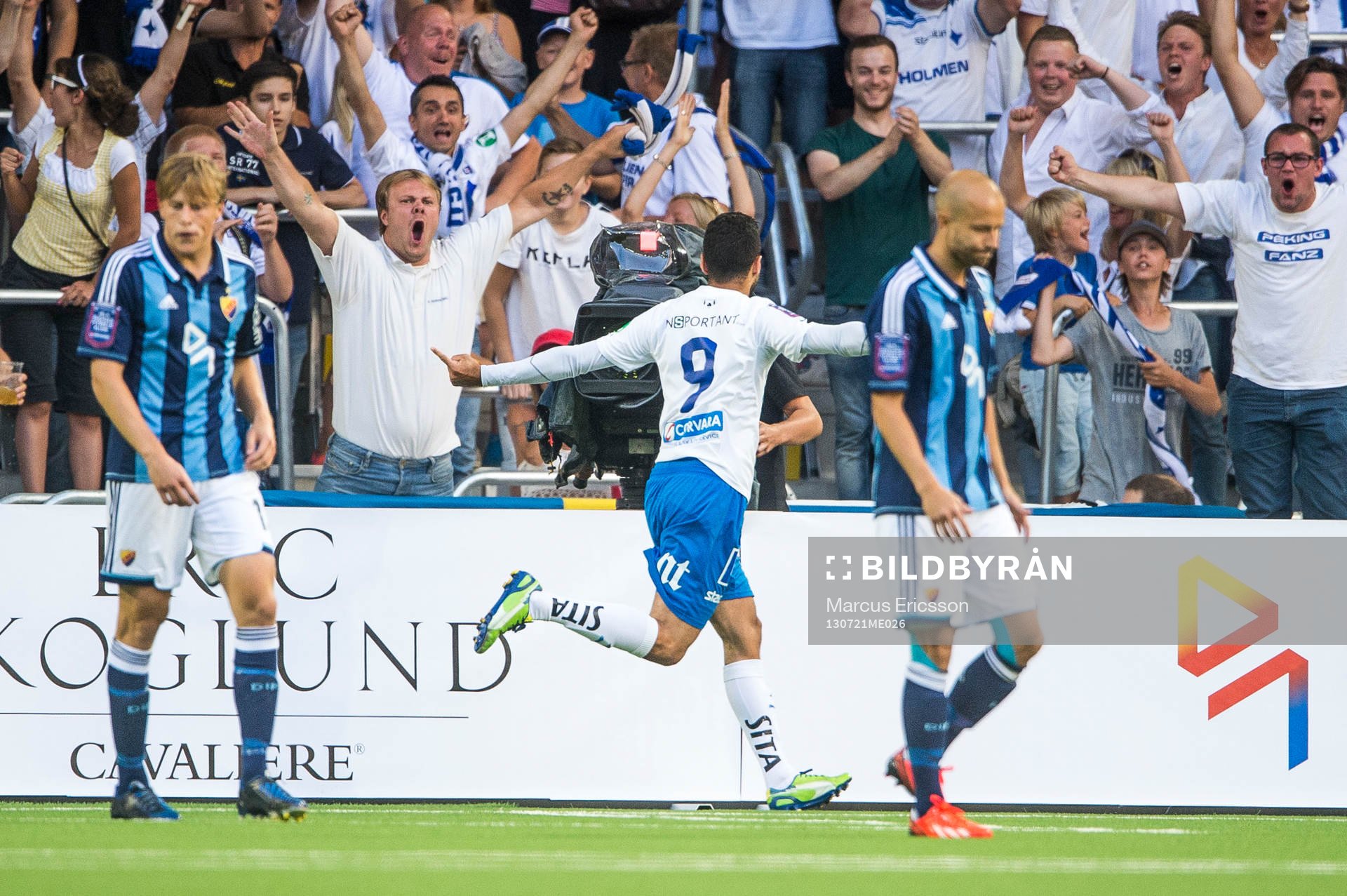 IFK Norrköpings Imad Khalili jublar