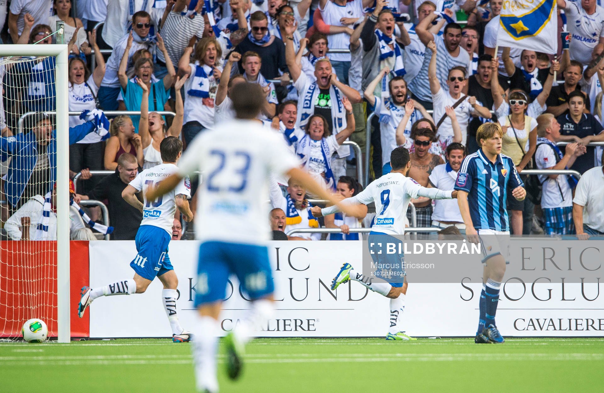 IFK Norrköpings Imad Khalili jublar