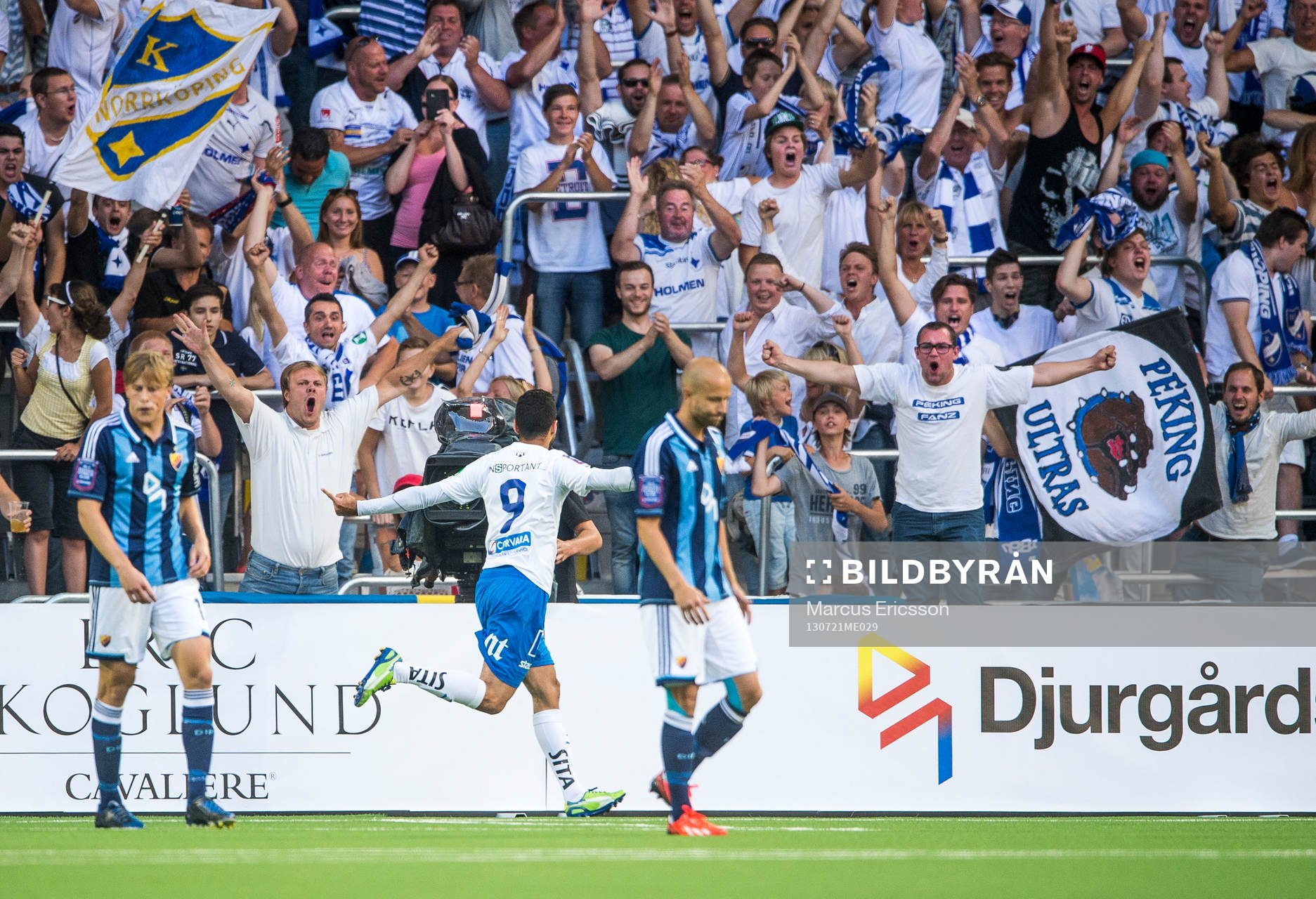 IFK Norrköpings Imad Khalili jublar