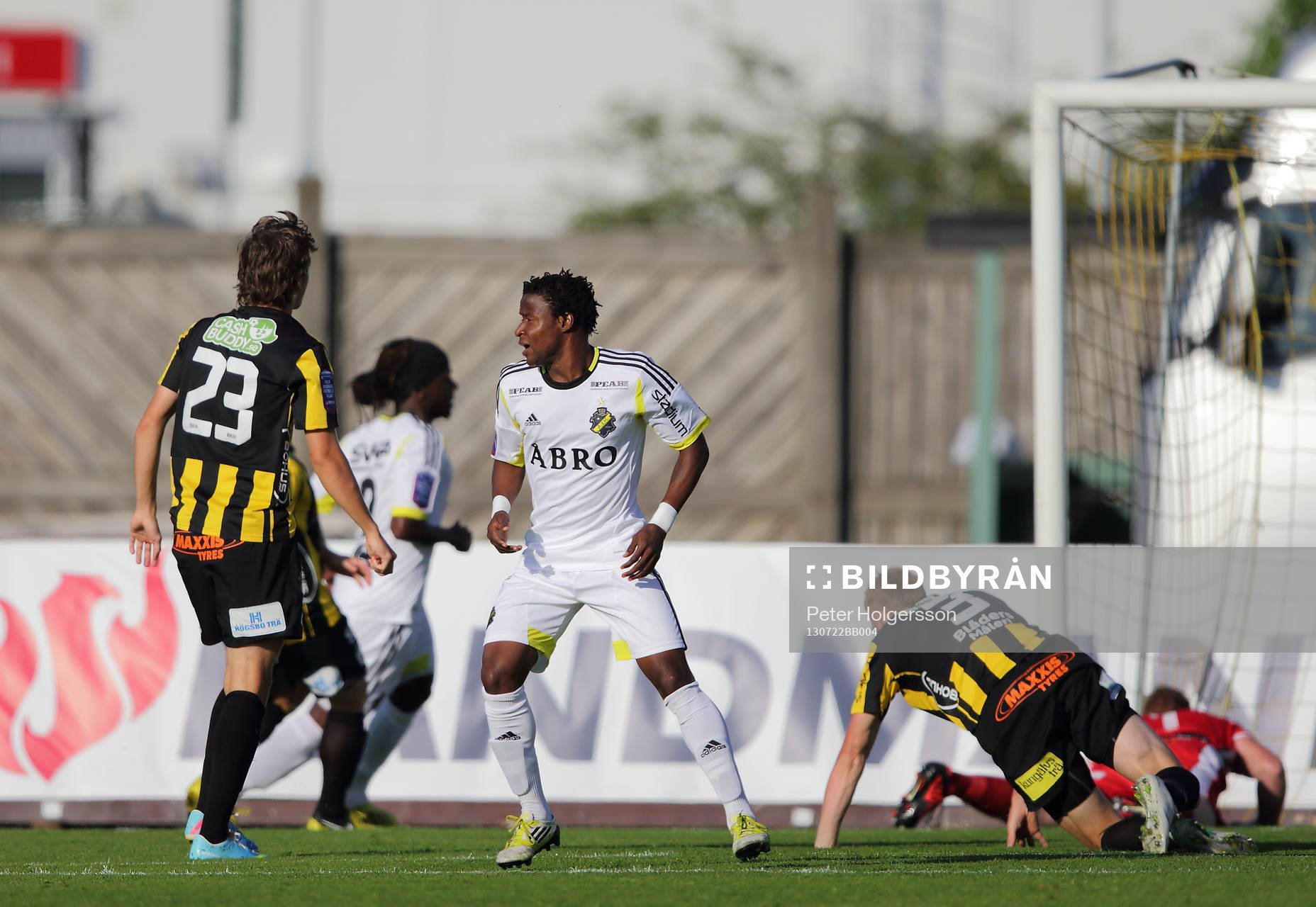 s Kennedy Igboananike i matchen mellan Häcken och AIK i