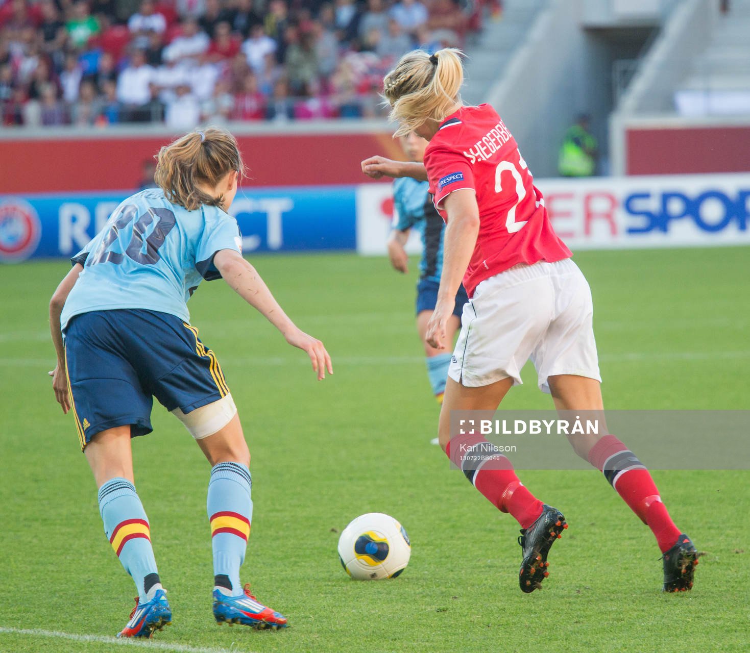 Ada Hegerberg, Norge, gör 3-0