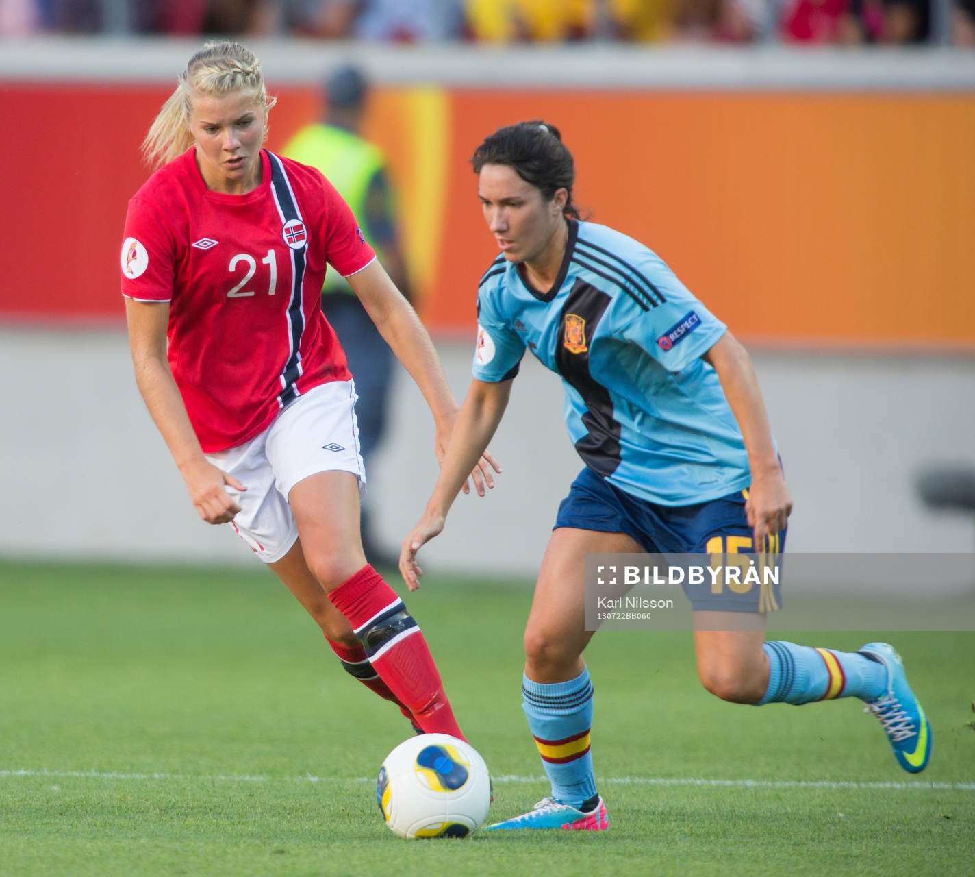 Ada Hegerberg, Norge, Silvia Meseguer, Spanien