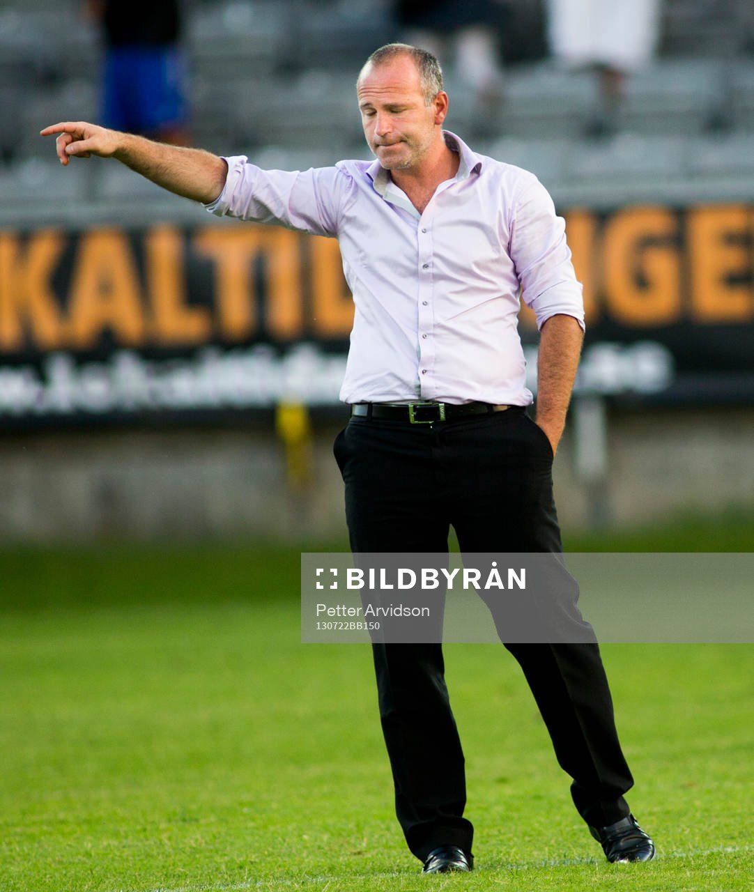 Varbergs tränare Halda Kabil deppar