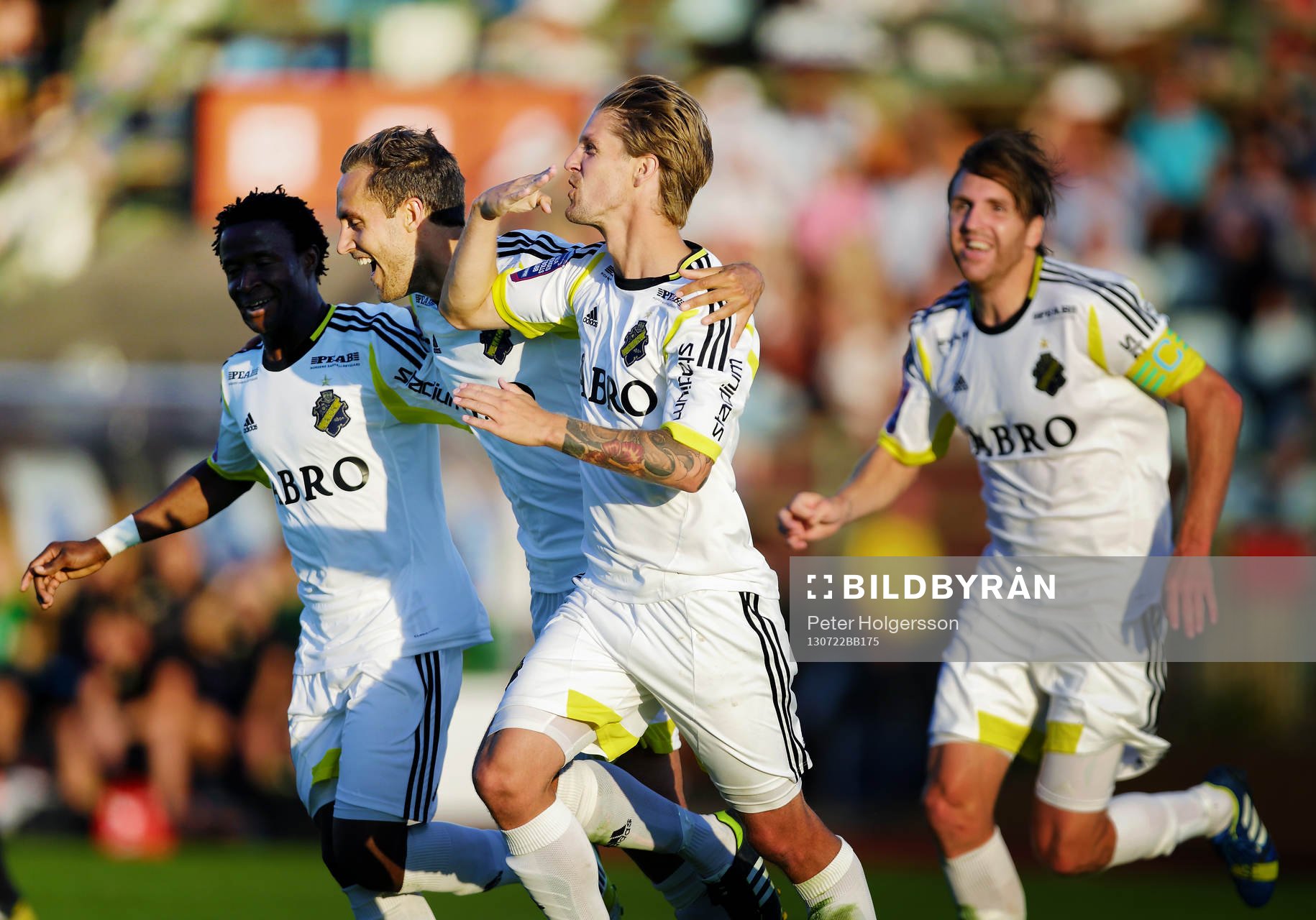 s Martin Lorentzson i matchen mellan Häcken och AIK i