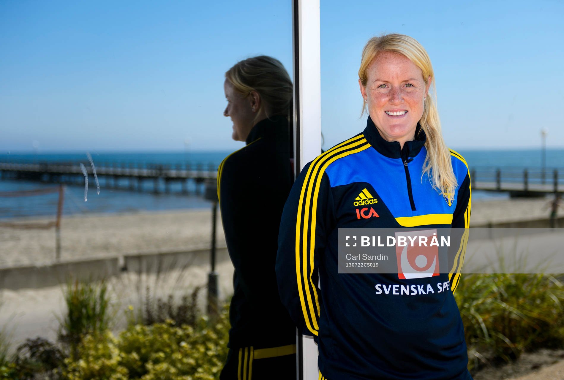 Sveriges målvakt Kristin Hammarström