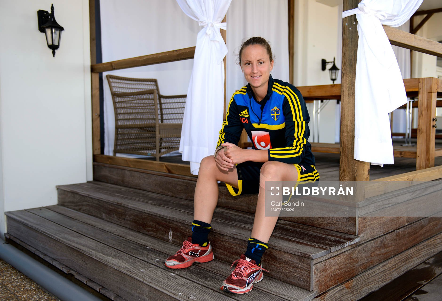 Sveriges målvakt Sofia Lundgren