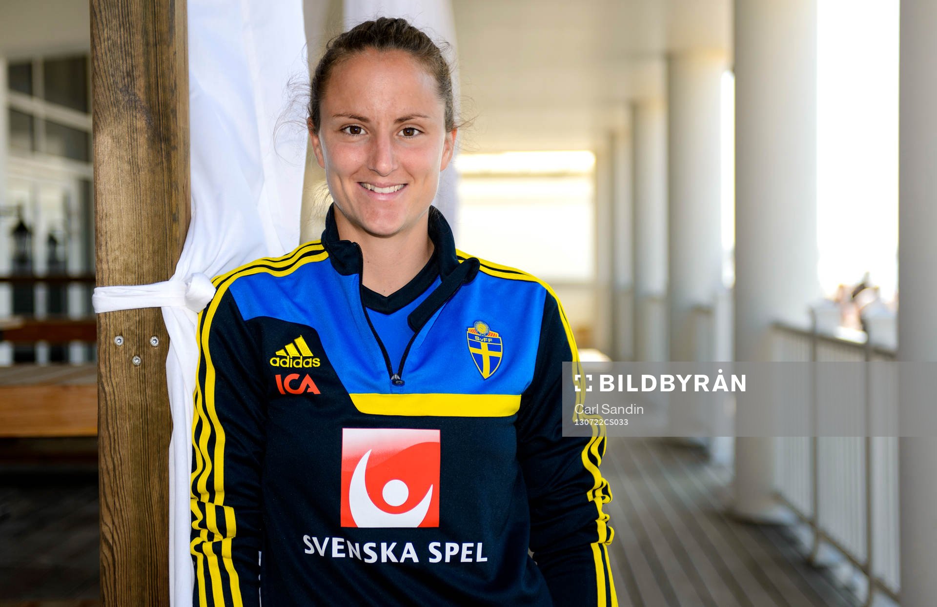 Sveriges målvakt Sofia Lundgren