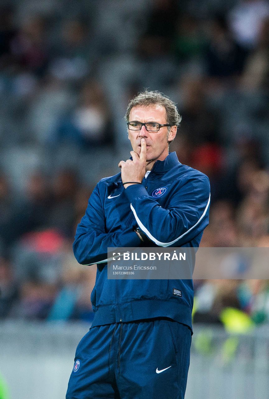 s tränare Laurent Blanc