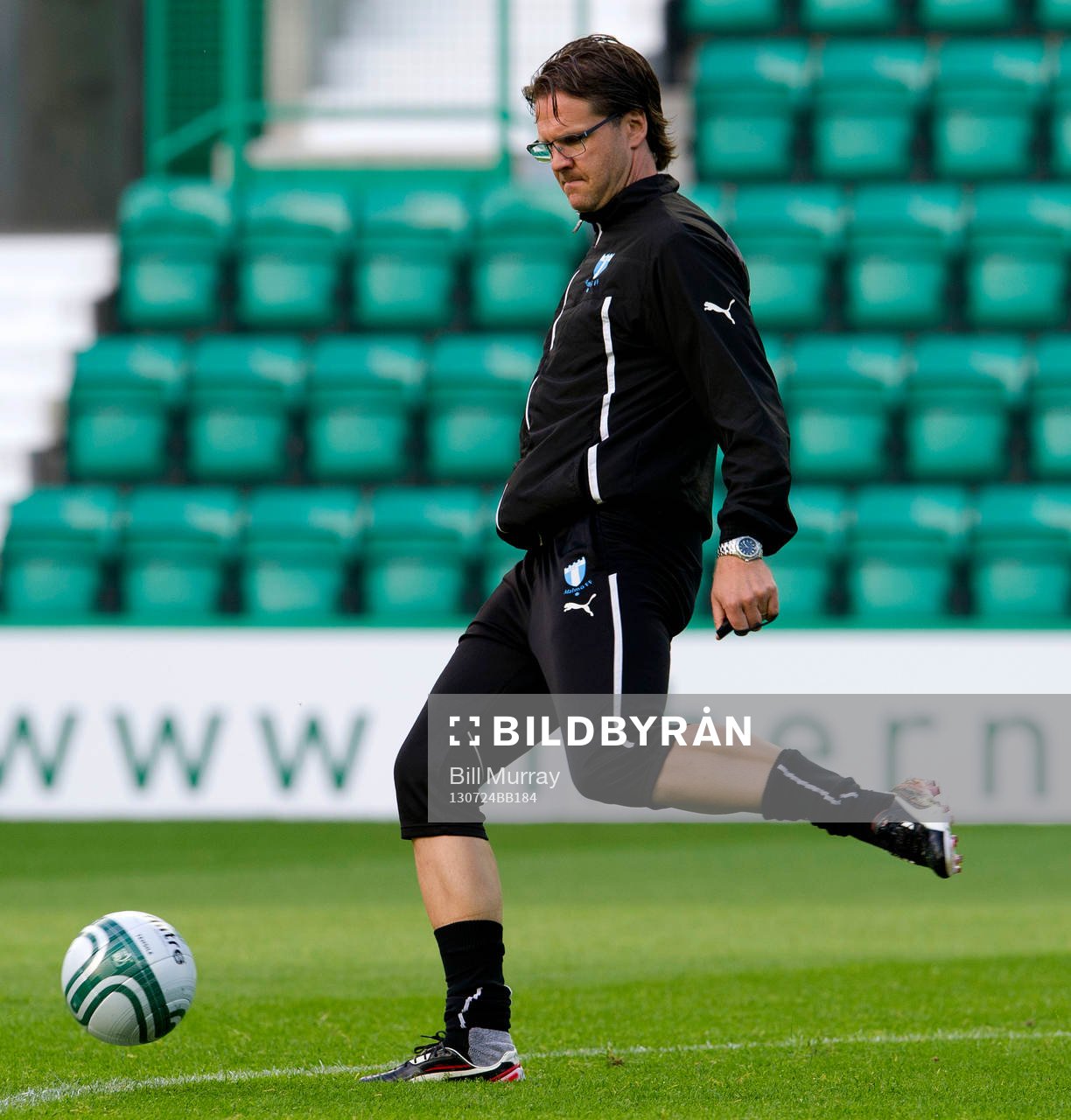 MALMO TRAINING EASTER ROAD STADIUM - EDINBURGH Malmo
