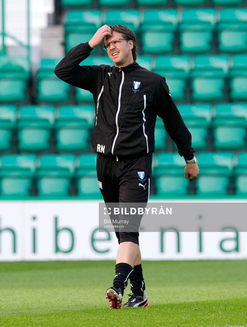 MALMO TRAINING EASTER ROAD STADIUM - EDINBURGH Malmo