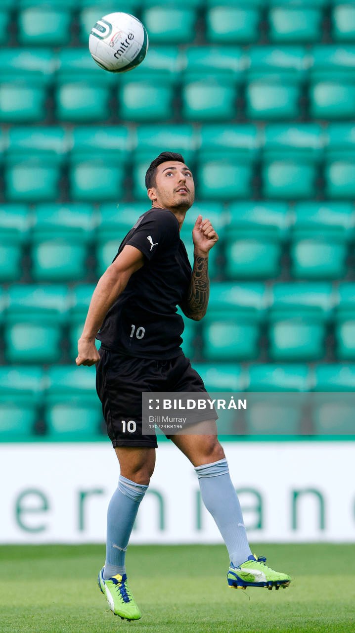 MALMO TRAINING EASTER ROAD STADIUM - EDINBURGH Malmo