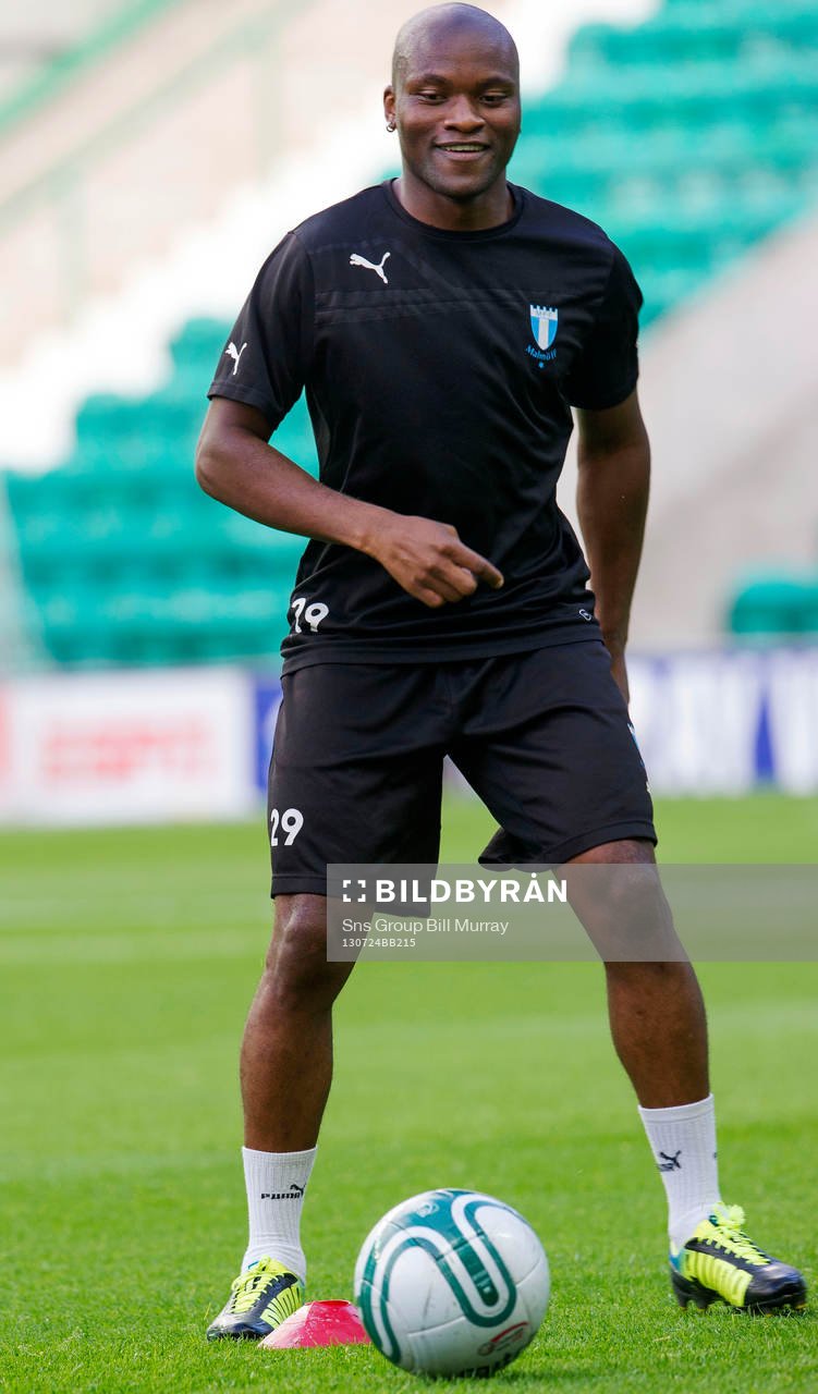 MALMO TRAINING EASTER ROAD STADIUM - EDINBURGH Malmo Tokelo