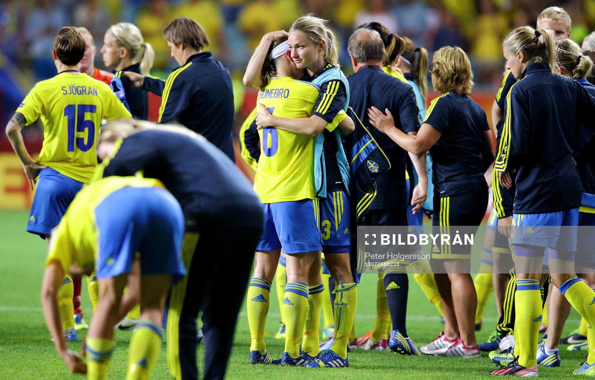 Svenska laget deppar