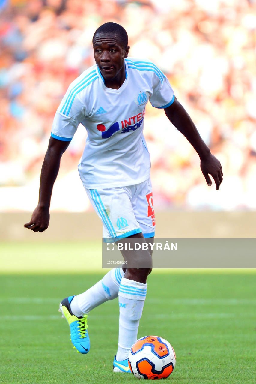  Fotboll, träningsmatch, Lens - Marseille: Giannelli Imbula - 24.07.2013 - Lens / Marseille - Match  Amical -