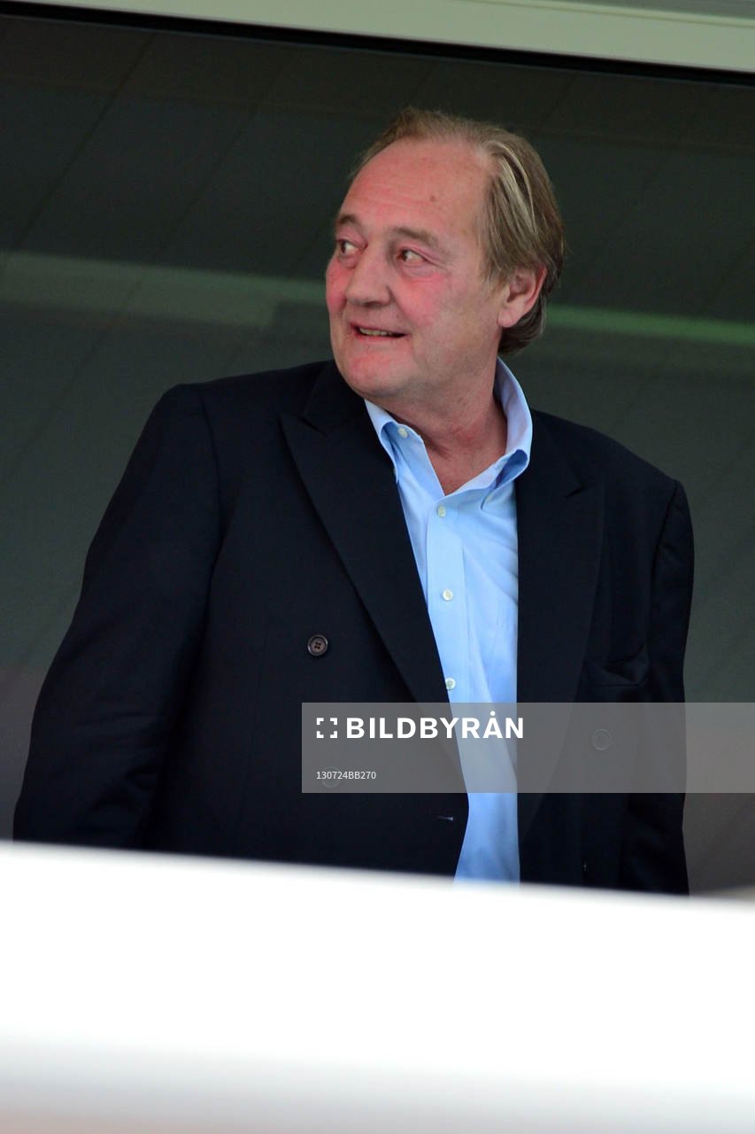  Fotboll, träningsmatch, Lens - Marseille: Lens president Gervais MARTEL - 24.07.2013 - Lens / Marseille - Match  Amical -