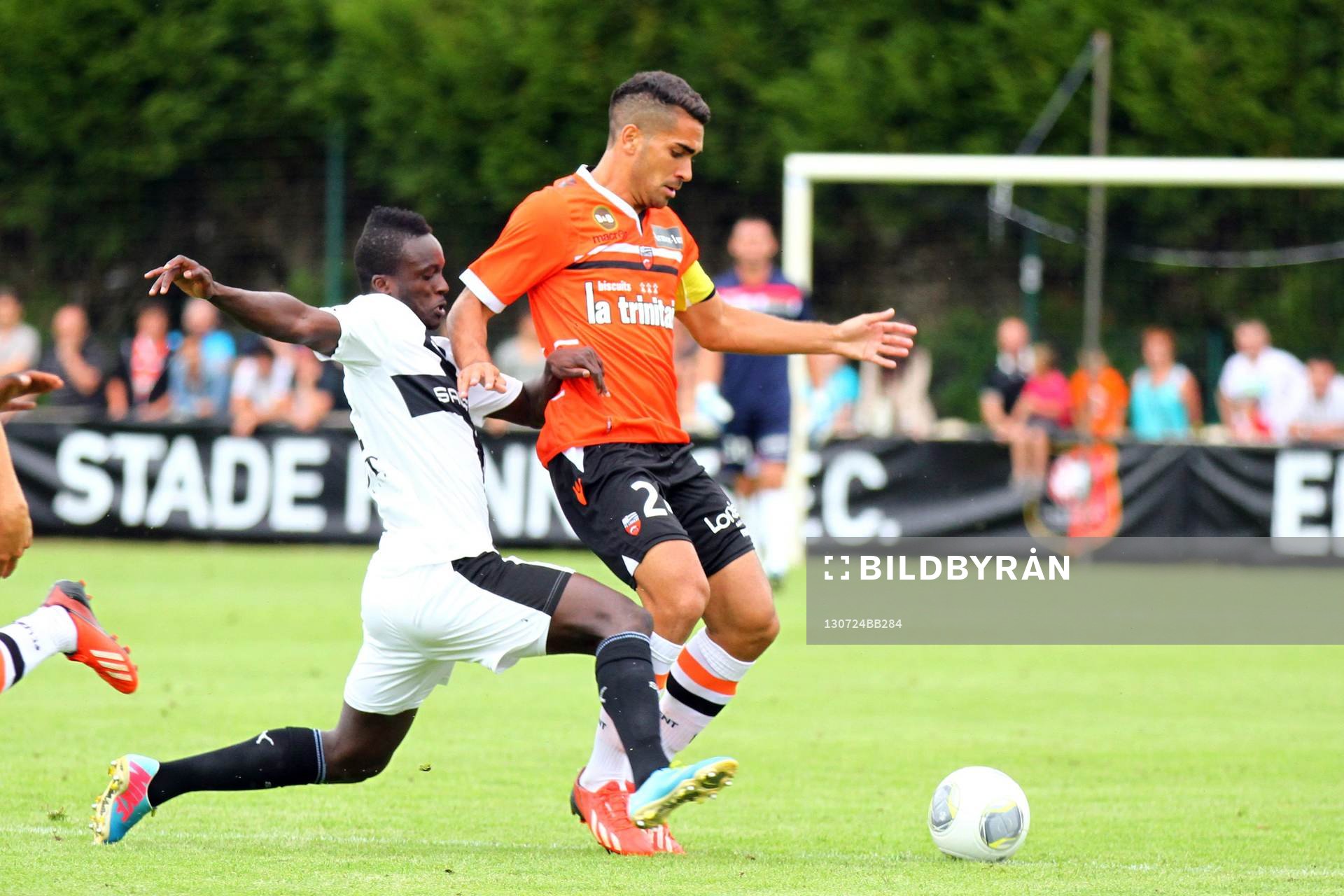 Wesley LAUTOA - 24.07.2013 - Lorient / Rennes - Match Amical