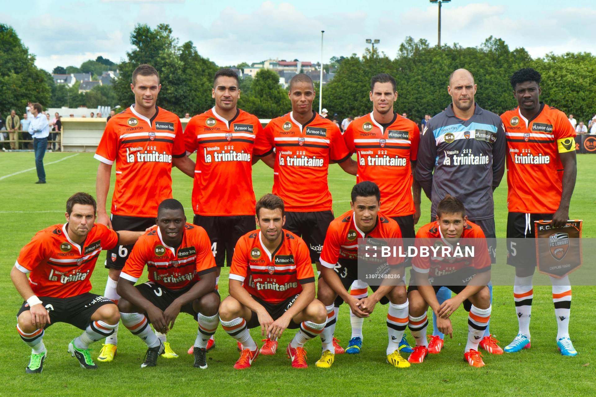 Equipe Lorient - 24.07.2013 - Lorient / Rennes - Match