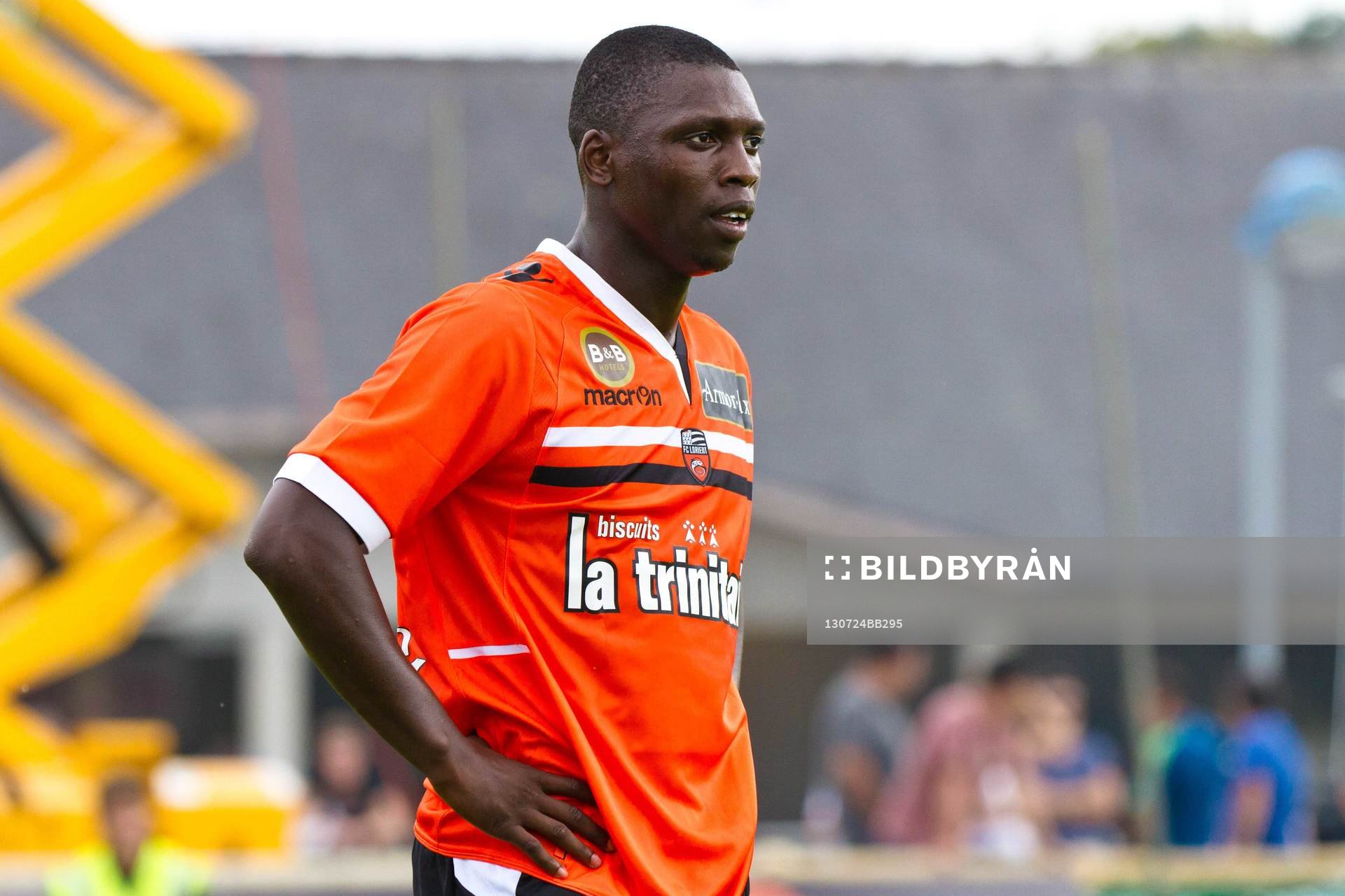 Lamine Gassama - 24.07.2013 - Lorient / Rennes - Match