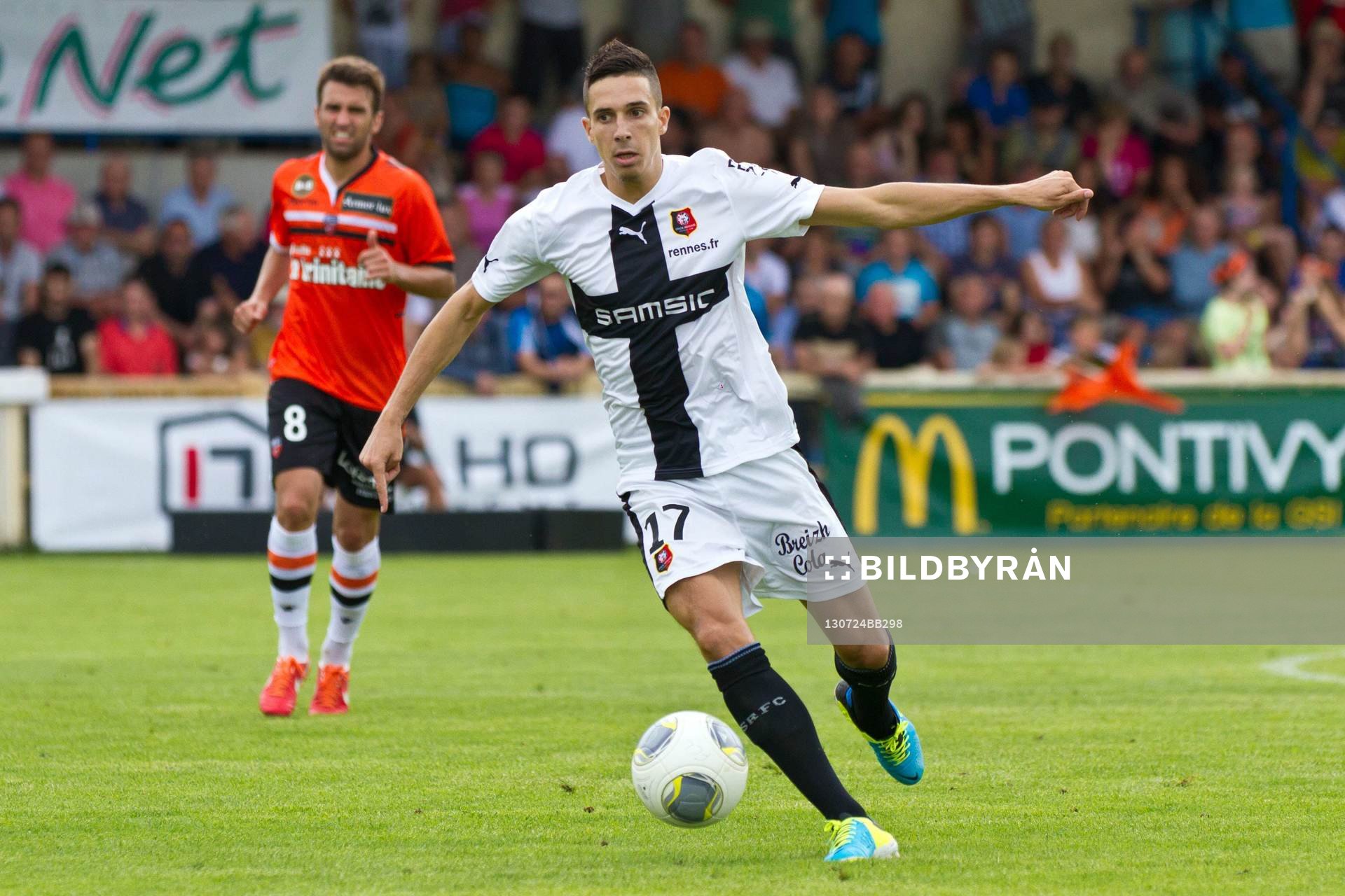 Vincent PAJOT - 24.07.2013 - Lorient / Rennes - Match Amical