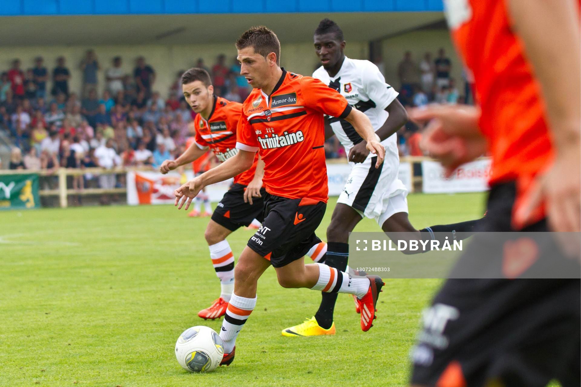 Julien QUERCIA - 24.07.2013 - Lorient / Rennes - Match