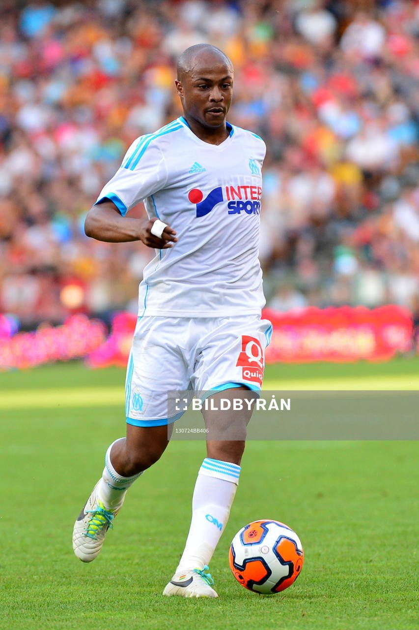 Andre Ayew - 24.07.2013 - Lens / Marseille - Match Amical