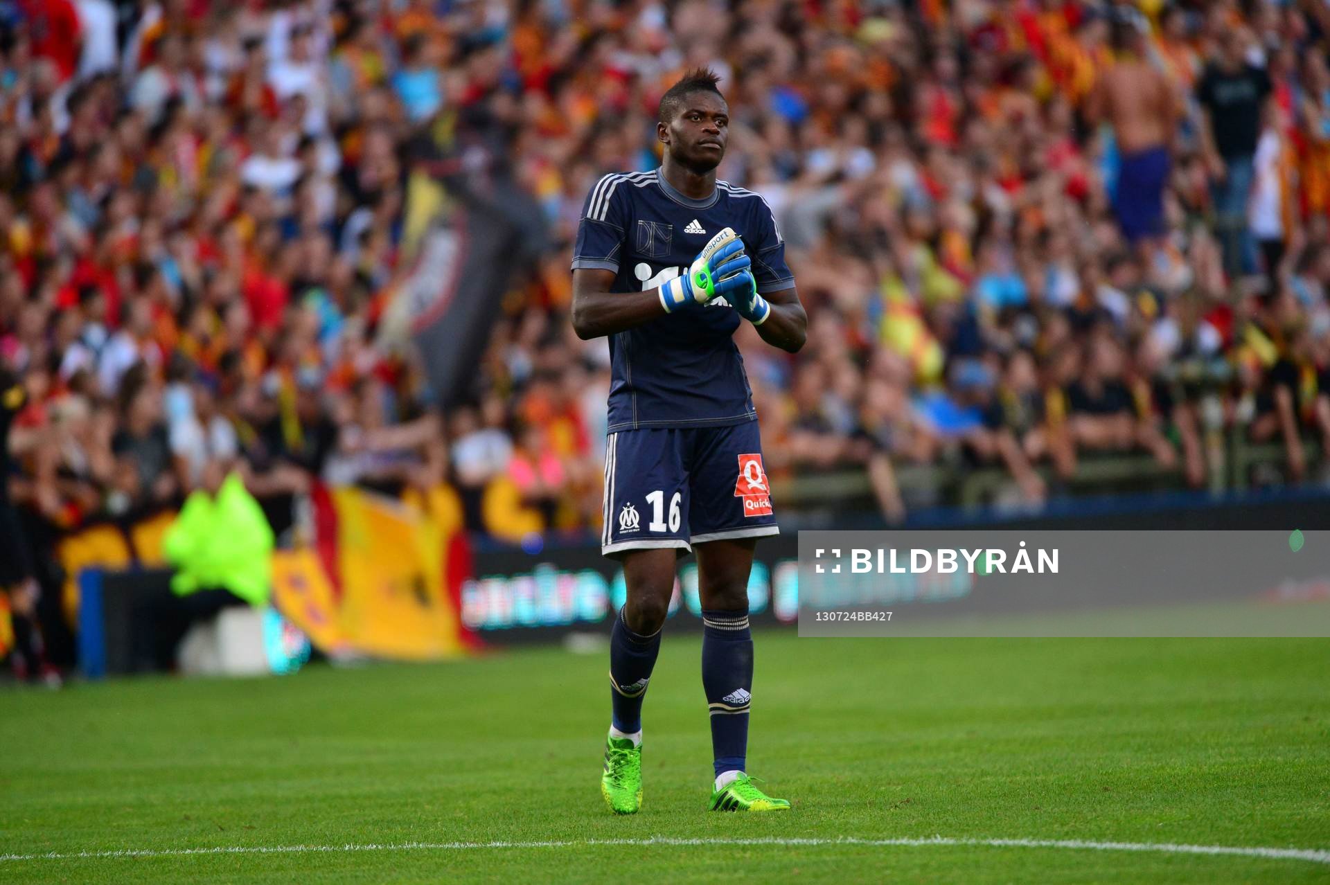 Brice Samba - 24.07.2013 - Lens / Marseille - Match Amical