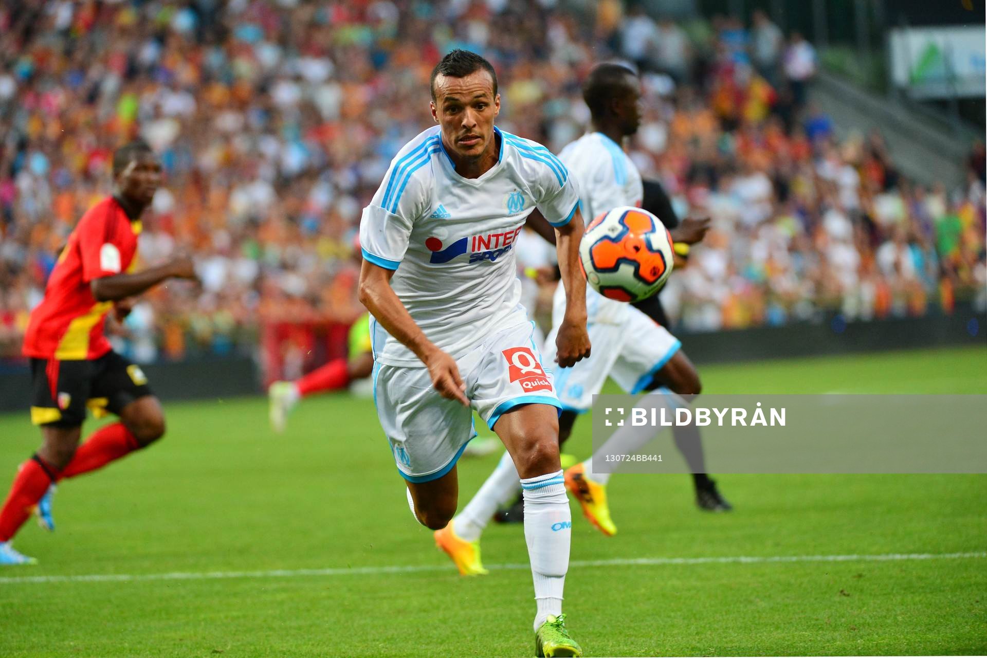 Foued Kadir - 24.07.2013 - Lens / Marseille - Match Amical