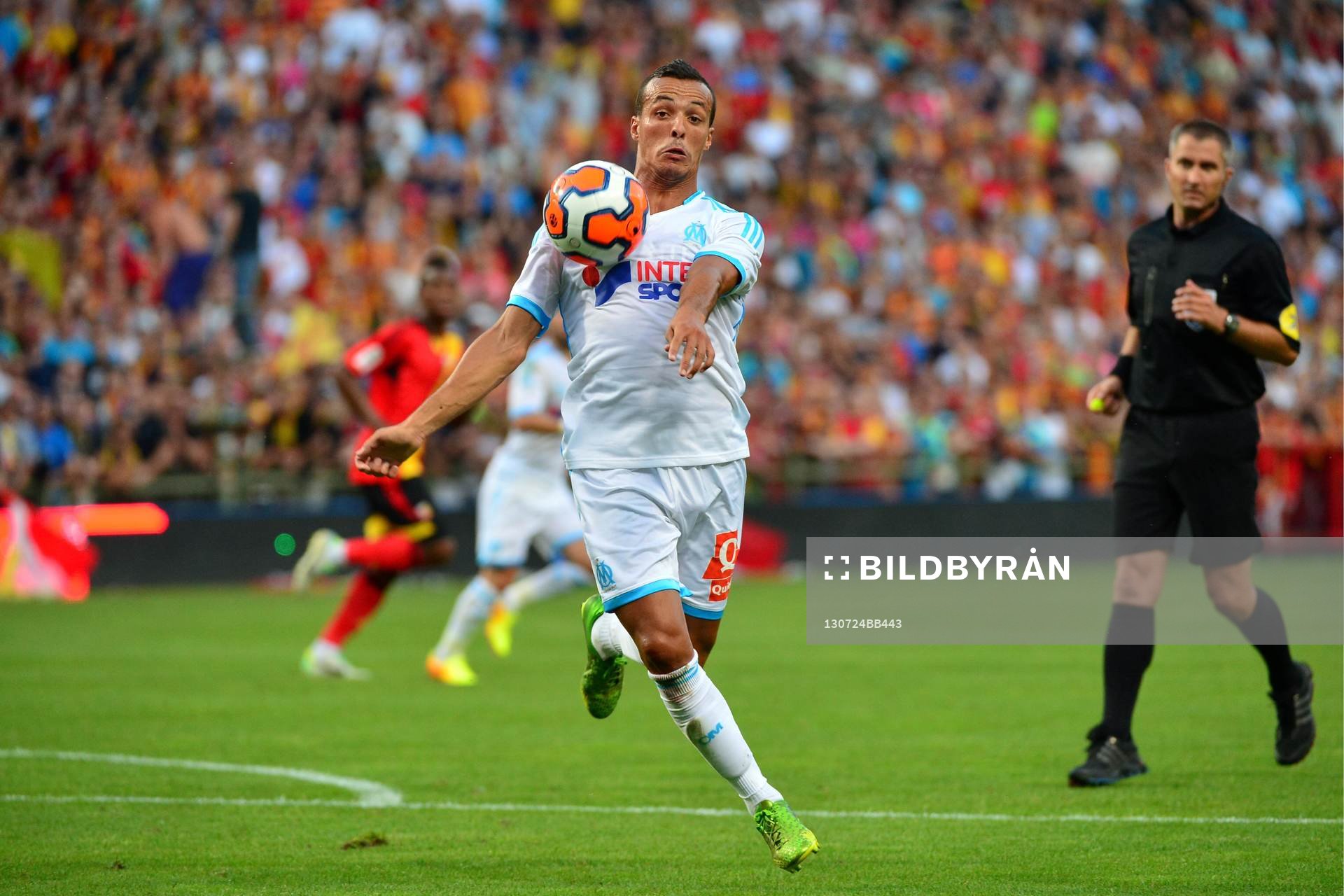 Foued Kadir - 24.07.2013 - Lens / Marseille - Match Amical