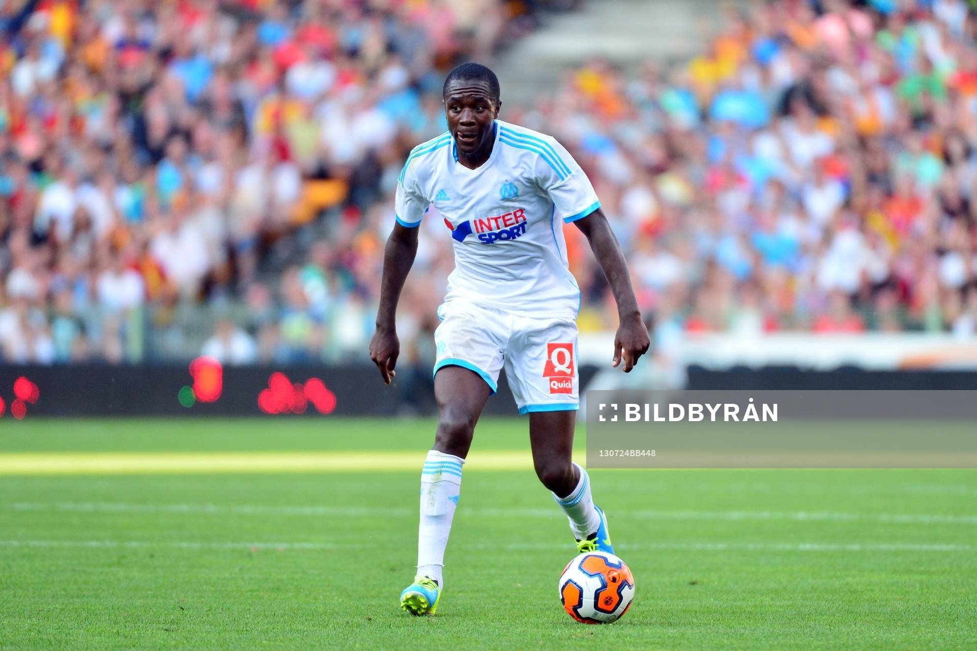  Fotboll, träningsmatch, Lens - Marseille: Giannelli Imbula  - 24.07.2013 - Lens / Marseille - Match Amical -