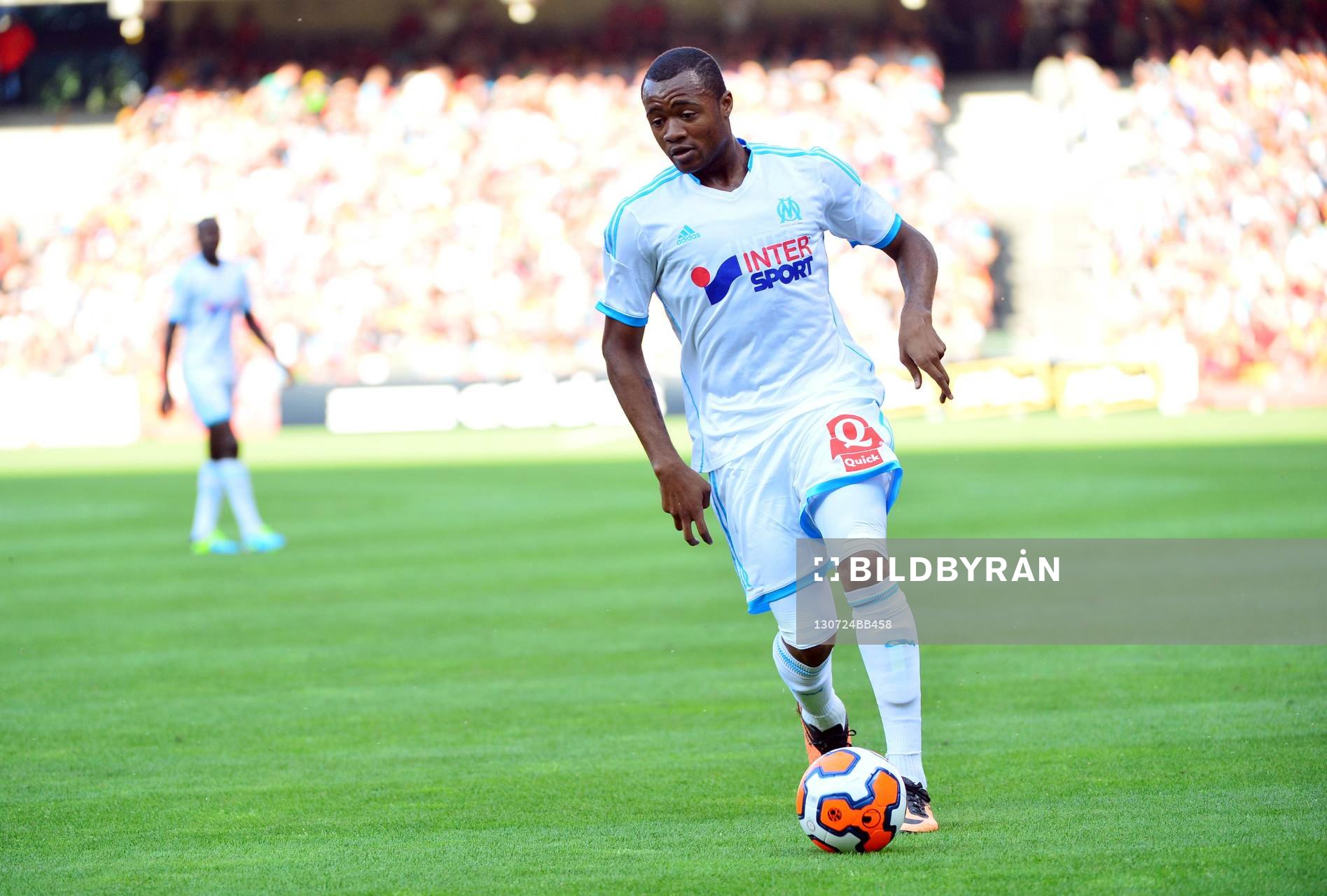 Jordan Ayew - 24.07.2013 - Lens / Marseille - Match Amical
