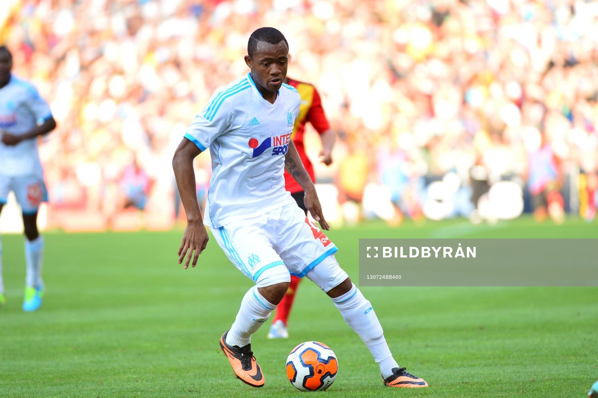 Jordan Ayew - 24.07.2013 - Lens / Marseille - Match Amical