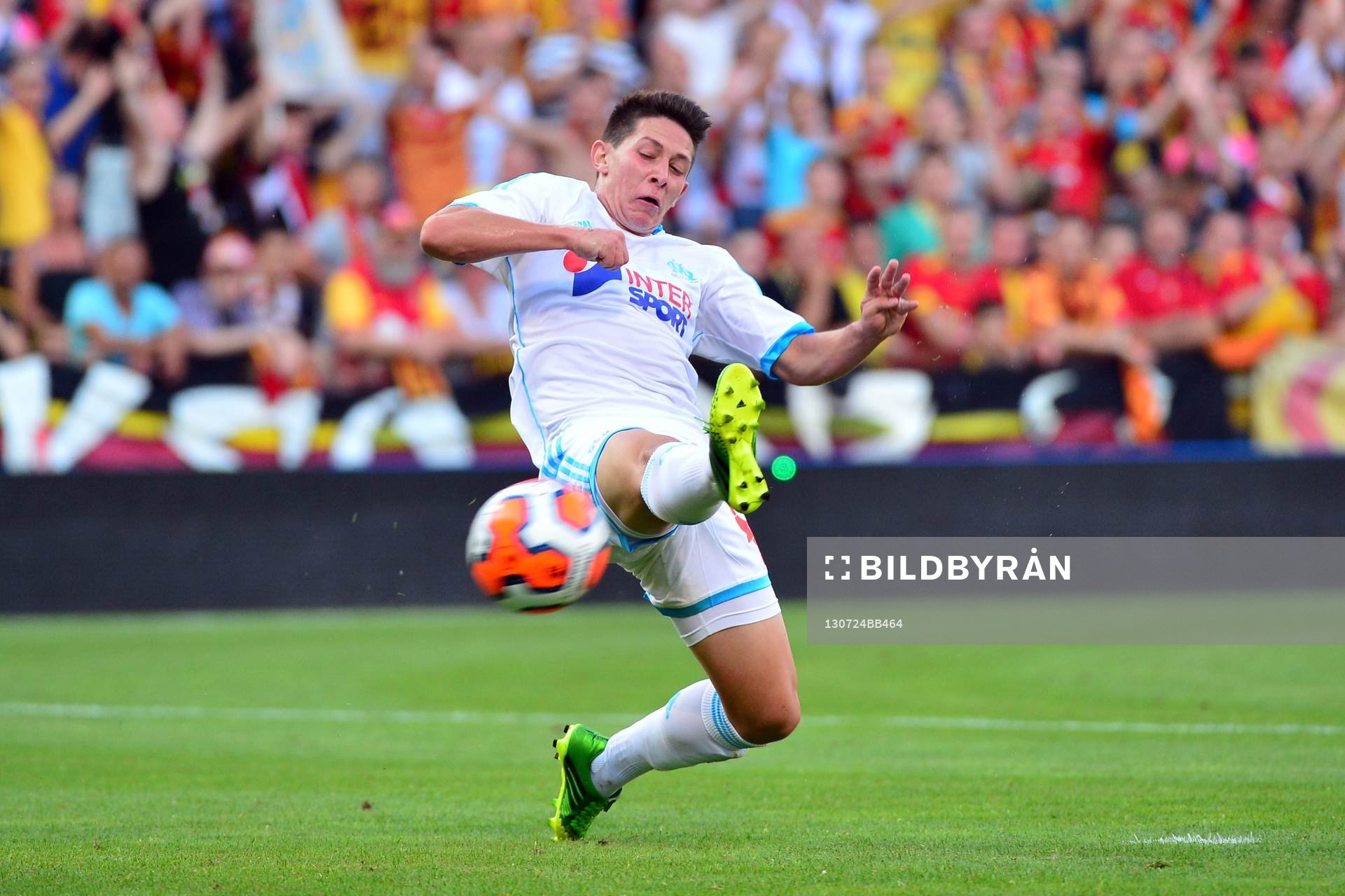 Laurent Abergel - 24.07.2013 - Lens / Marseille - Match